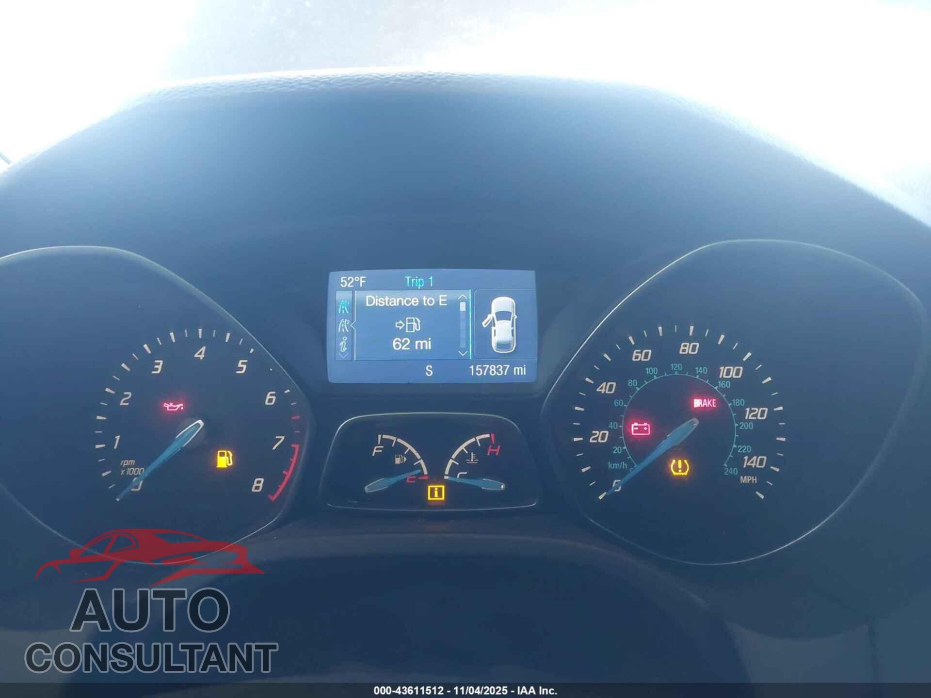 FORD FOCUS 2014 - 1FADP3F2XEL359035