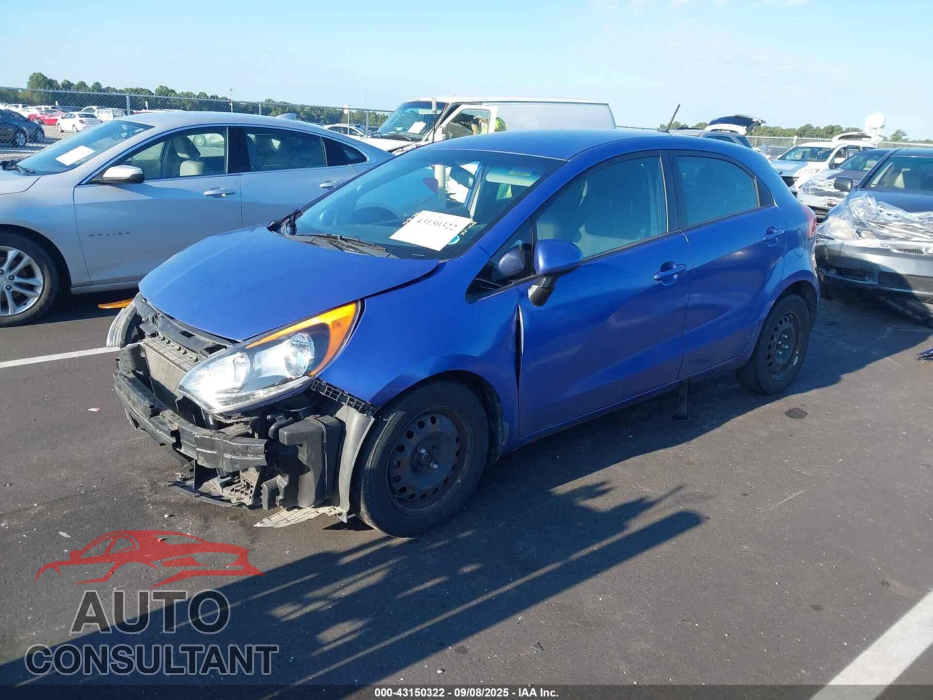 KIA RIO5 2012 - KNADN5A35C6090852