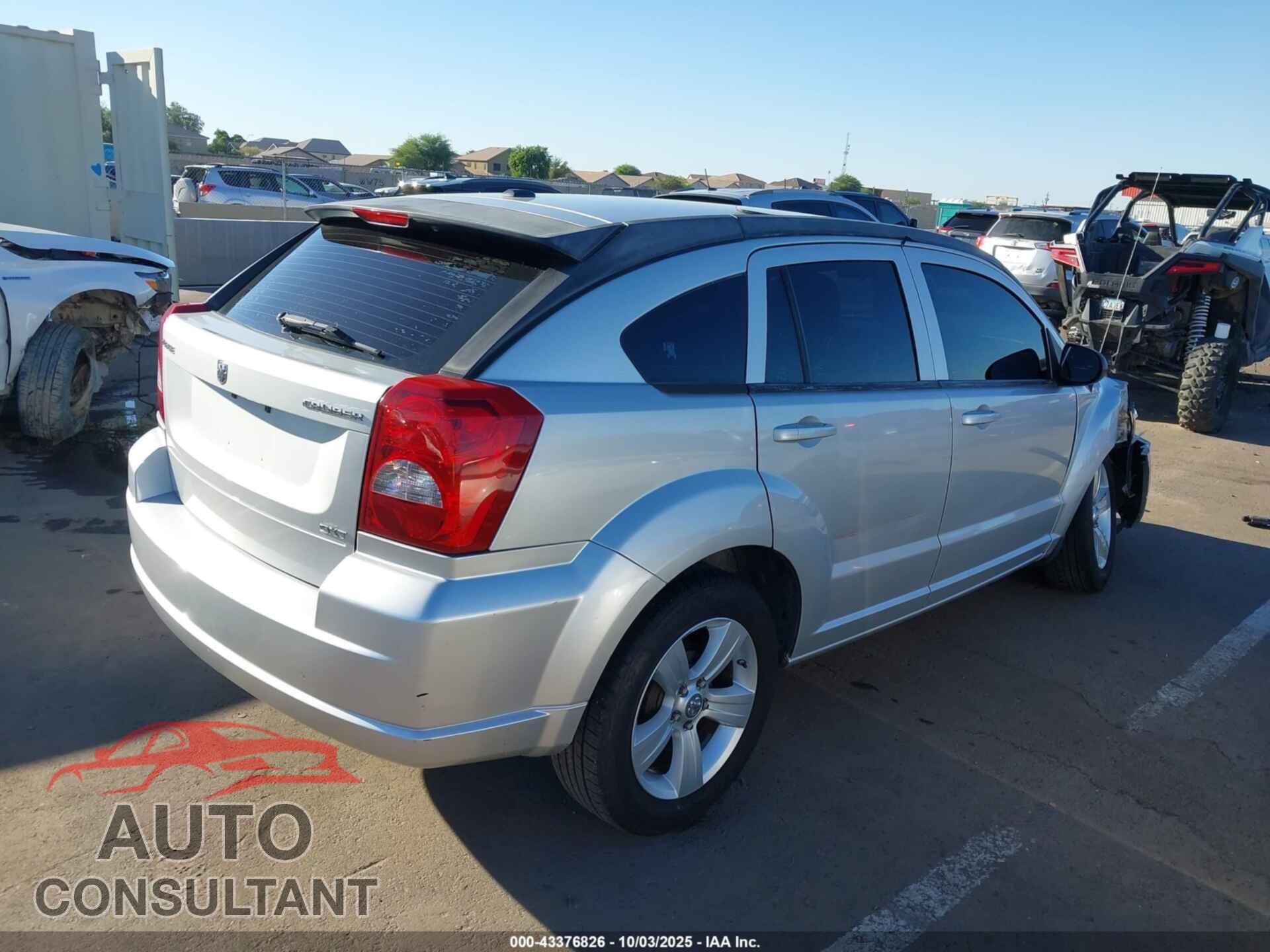 DODGE CALIBER 2010 - 1B3CB4HA9AD529647