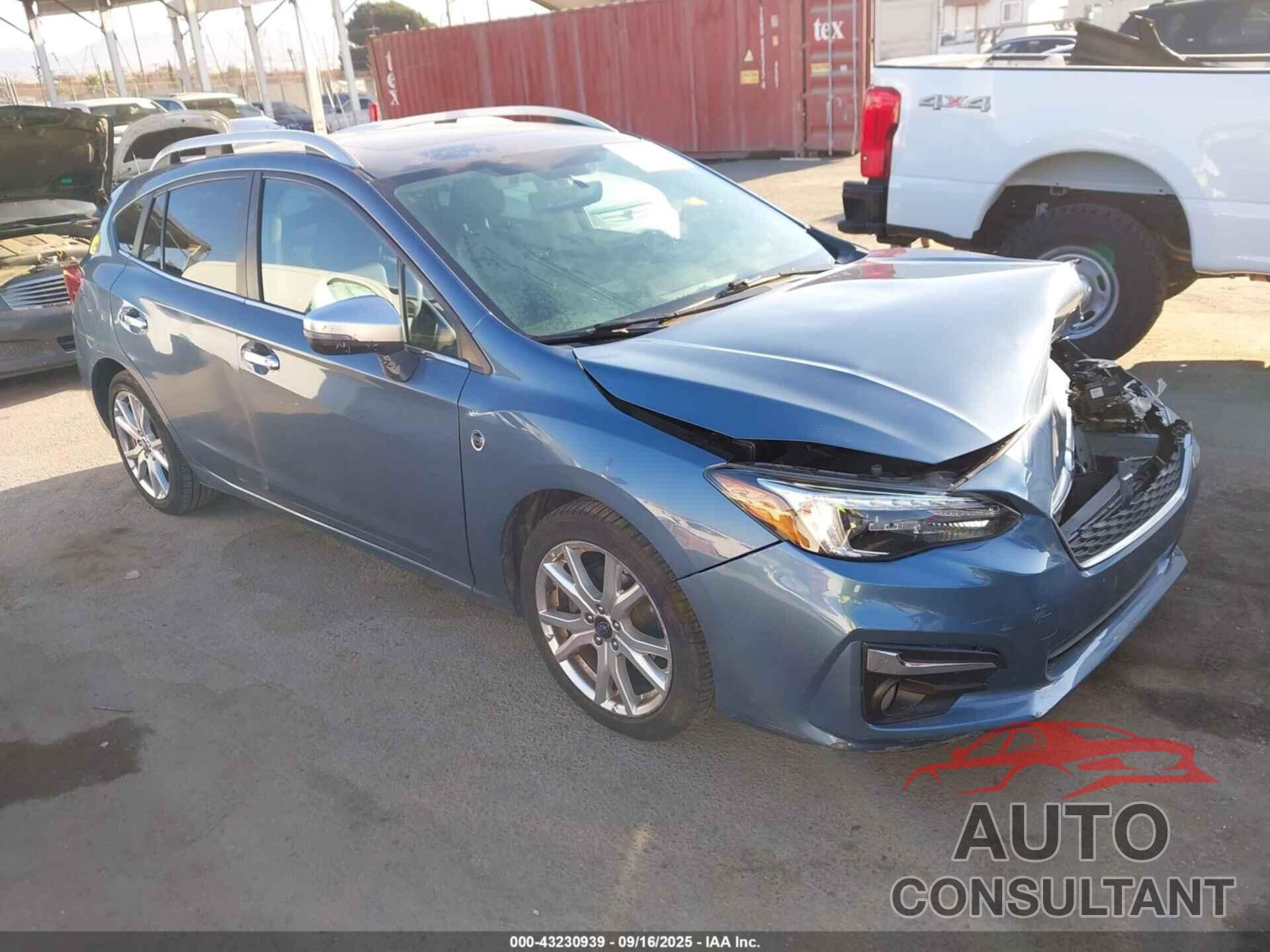 SUBARU IMPREZA 2018 - 4S3GTAU67J3725654