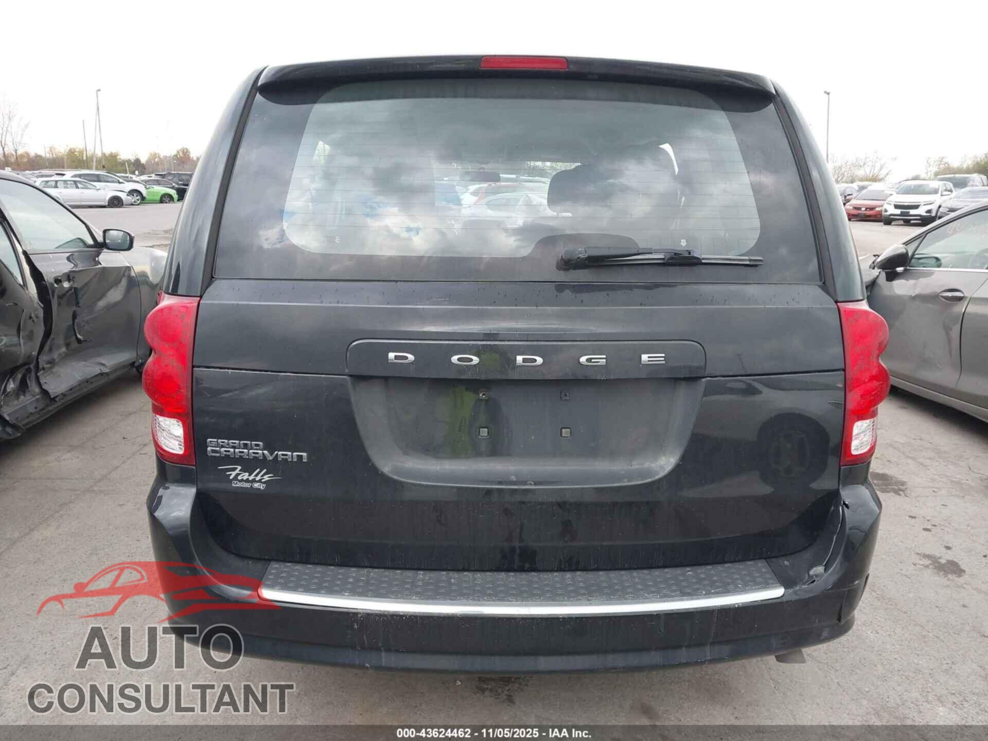 DODGE GRAND CARAVAN 2013 - 2C4RDGBG8DR615339
