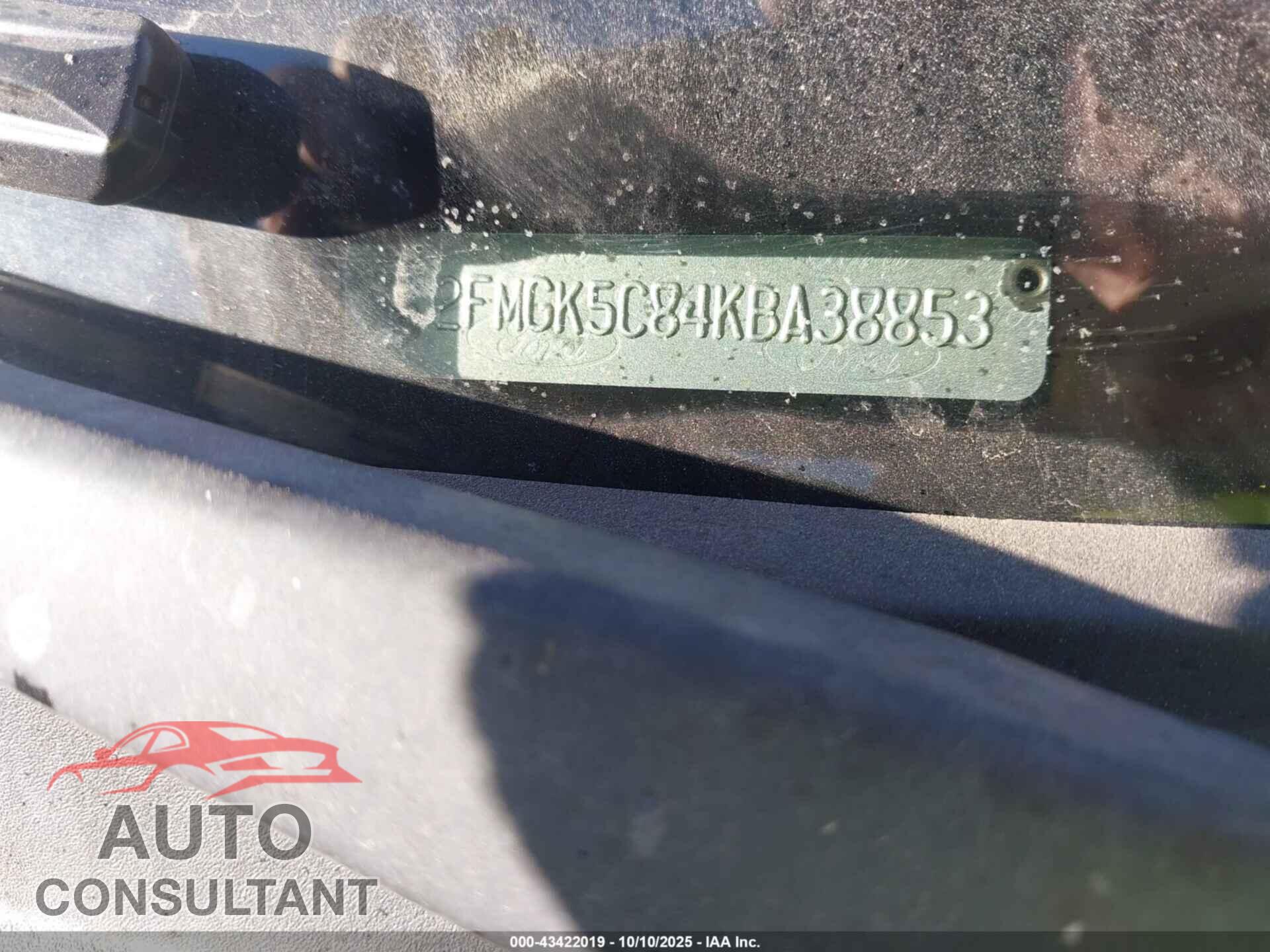 FORD FLEX 2019 - 2FMGK5C84KBA38853