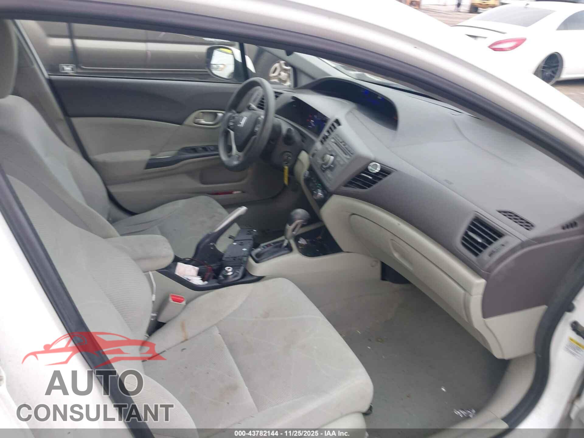 HONDA CIVIC 2012 - 19XFB2F56CE356435