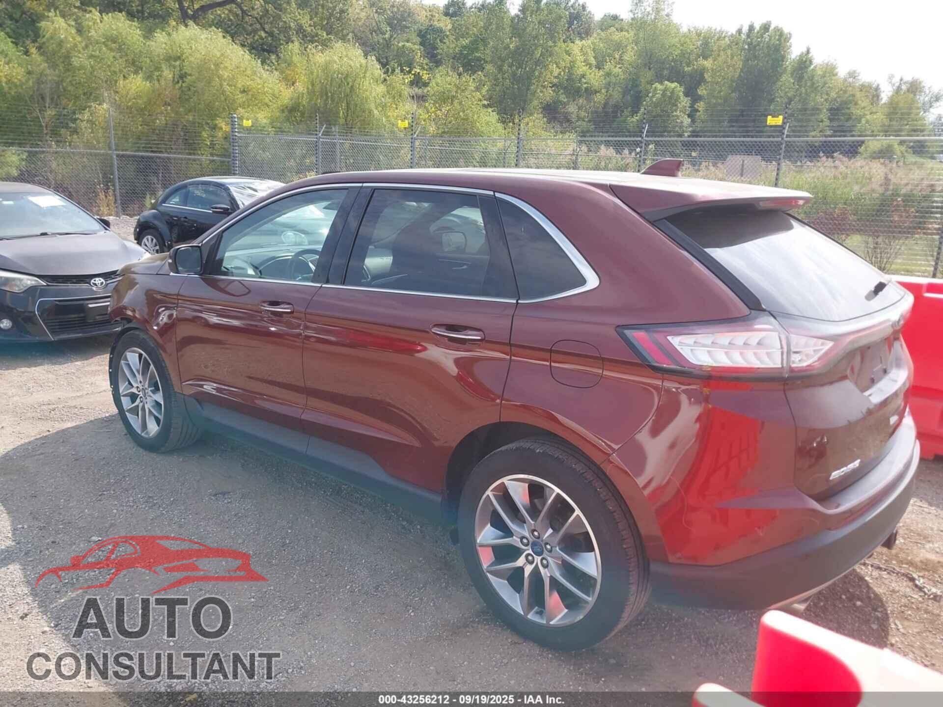 FORD EDGE 2015 - 2FMPK3K91FBB00309