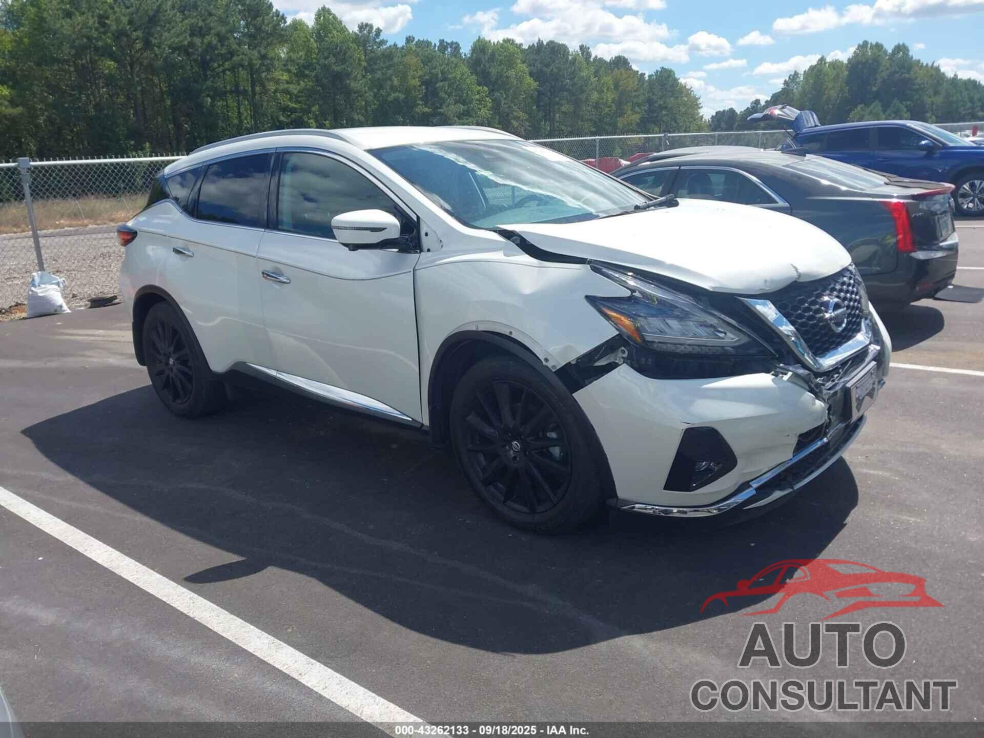 NISSAN MURANO 2021 - 5N1AZ2CJ8MC136936