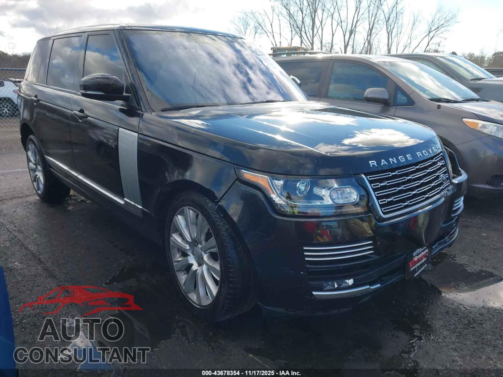 LAND ROVER RANGE ROVER 2017 - SALGS5FE1HA351703