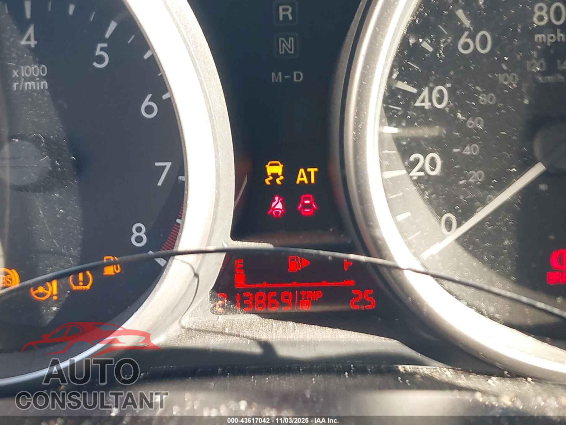 MAZDA MAZDA3 2010 - JM1BL1SG8A1209918