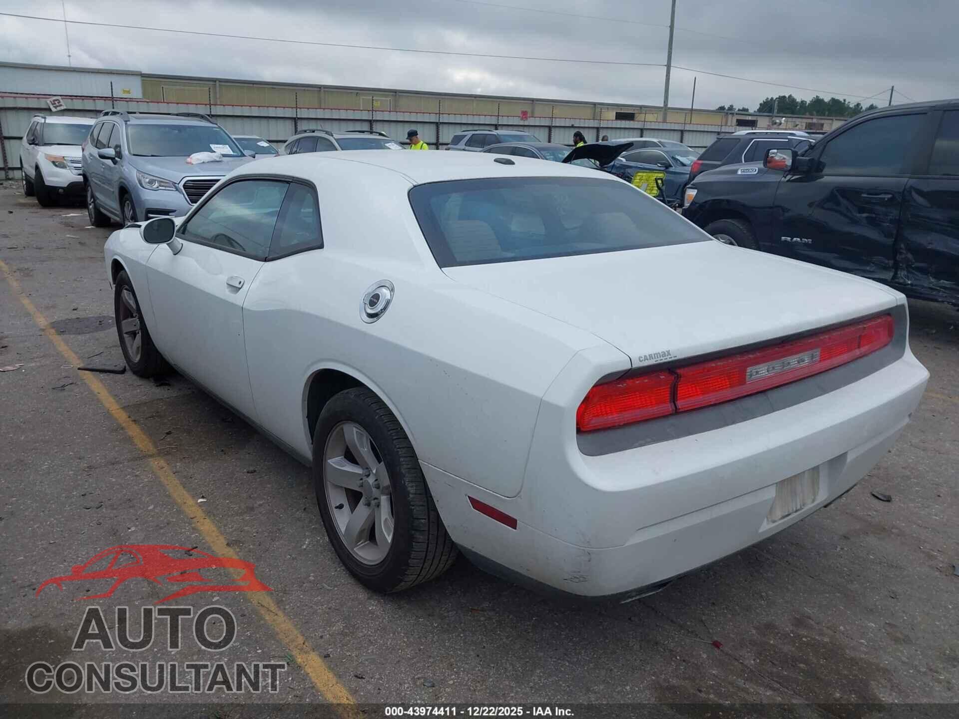 DODGE CHALLENGER 2012 - 2C3CDYAG5CH106296