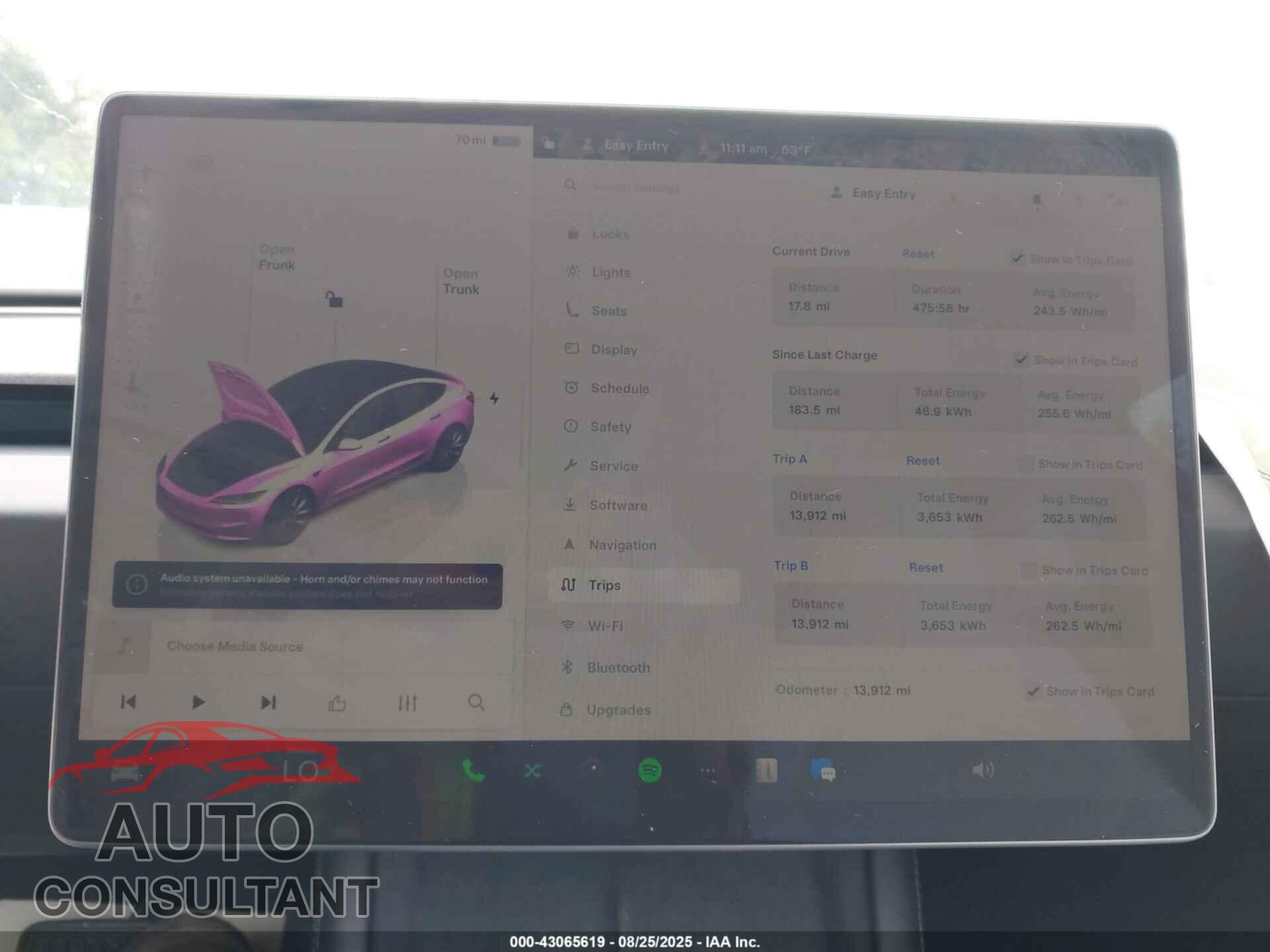 TESLA MODEL 3 2024 - 5YJ3E1EB5RF753391