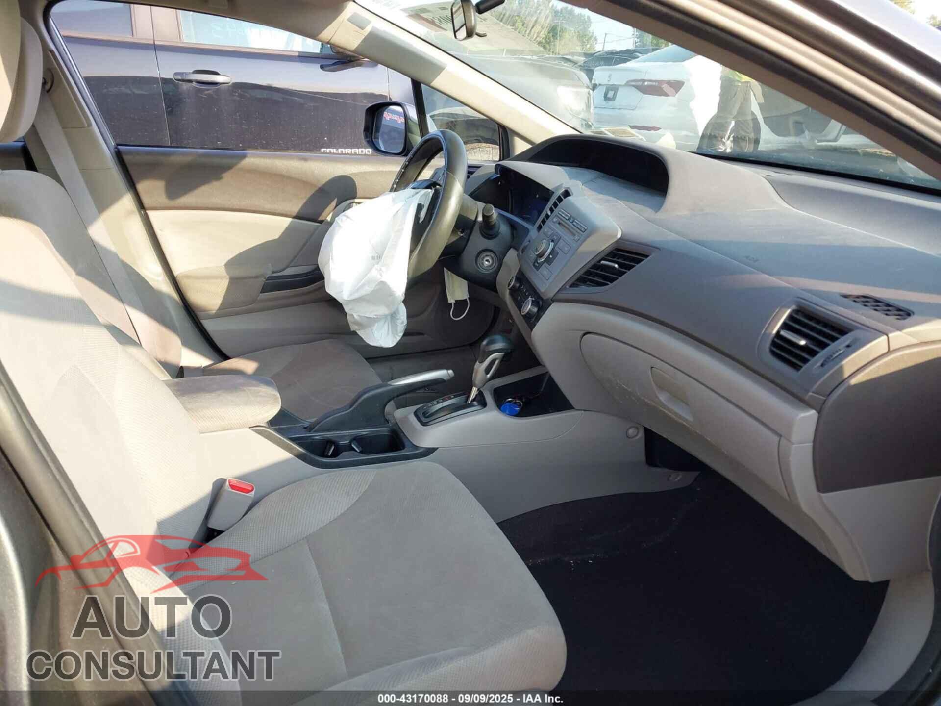 HONDA CIVIC 2012 - 2HGFB2F5XCH326764