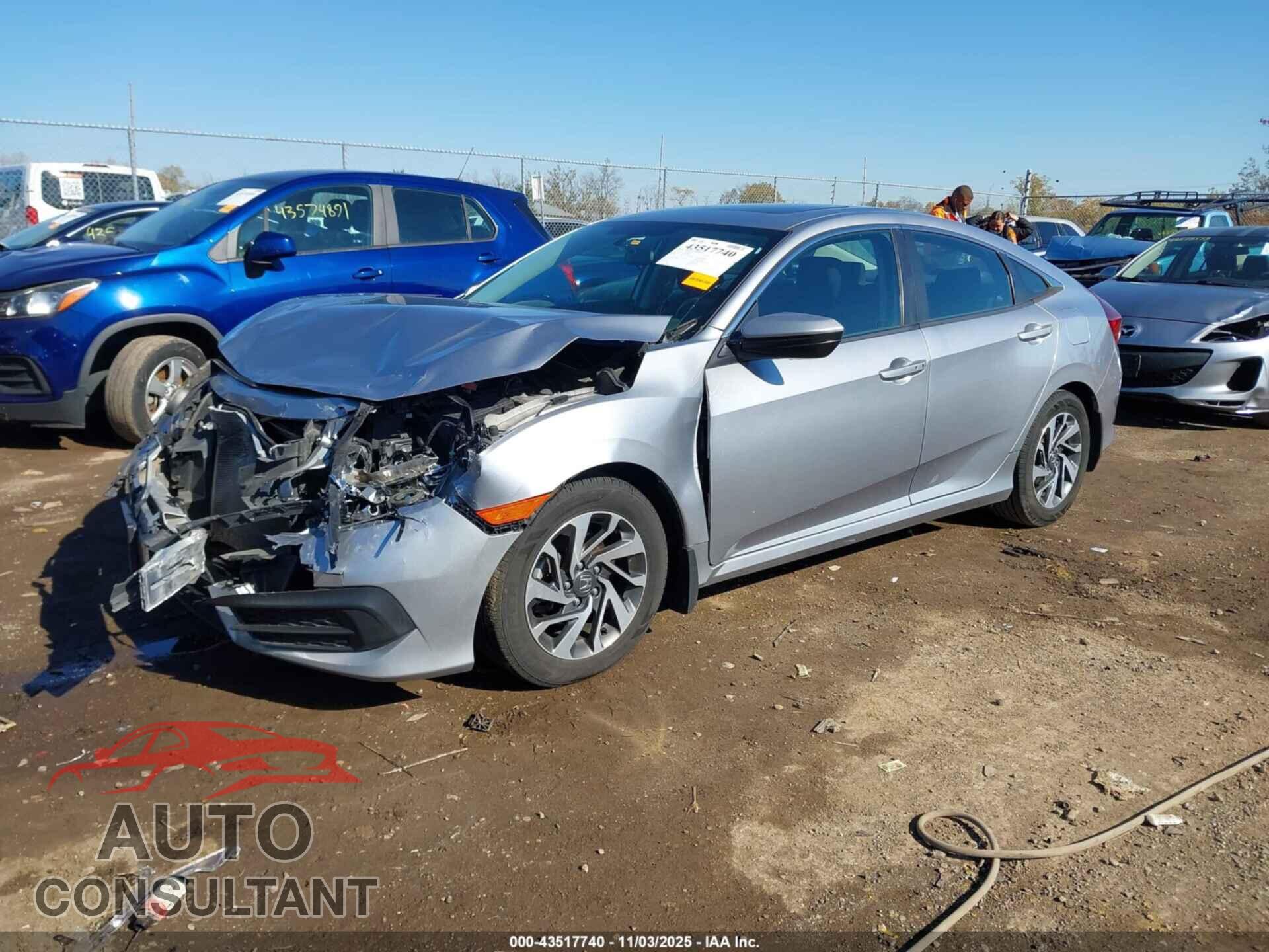 HONDA CIVIC 2017 - 19XFC2F73HE044806