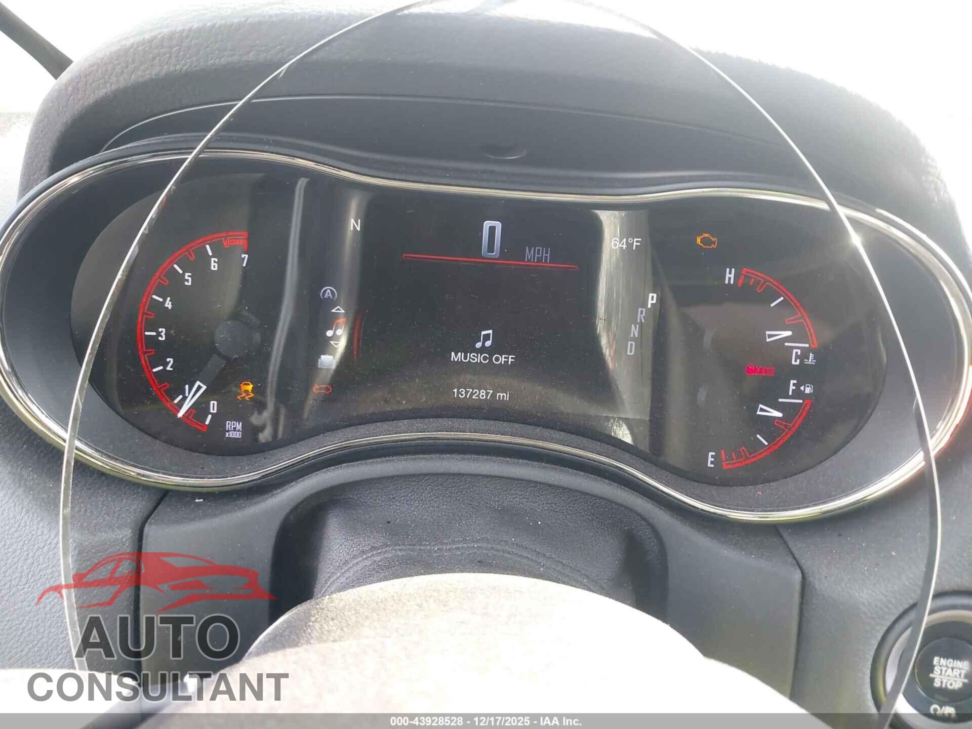 DODGE DURANGO 2018 - 1C4RDHDG9JC447945