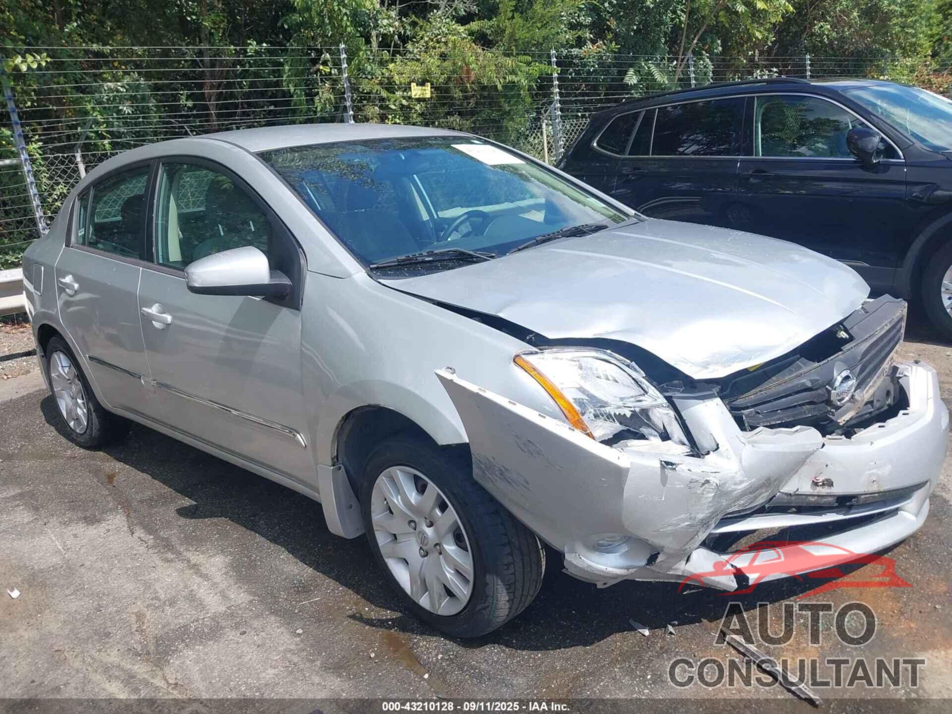 NISSAN SENTRA 2012 - 3N1AB6AP6CL636896