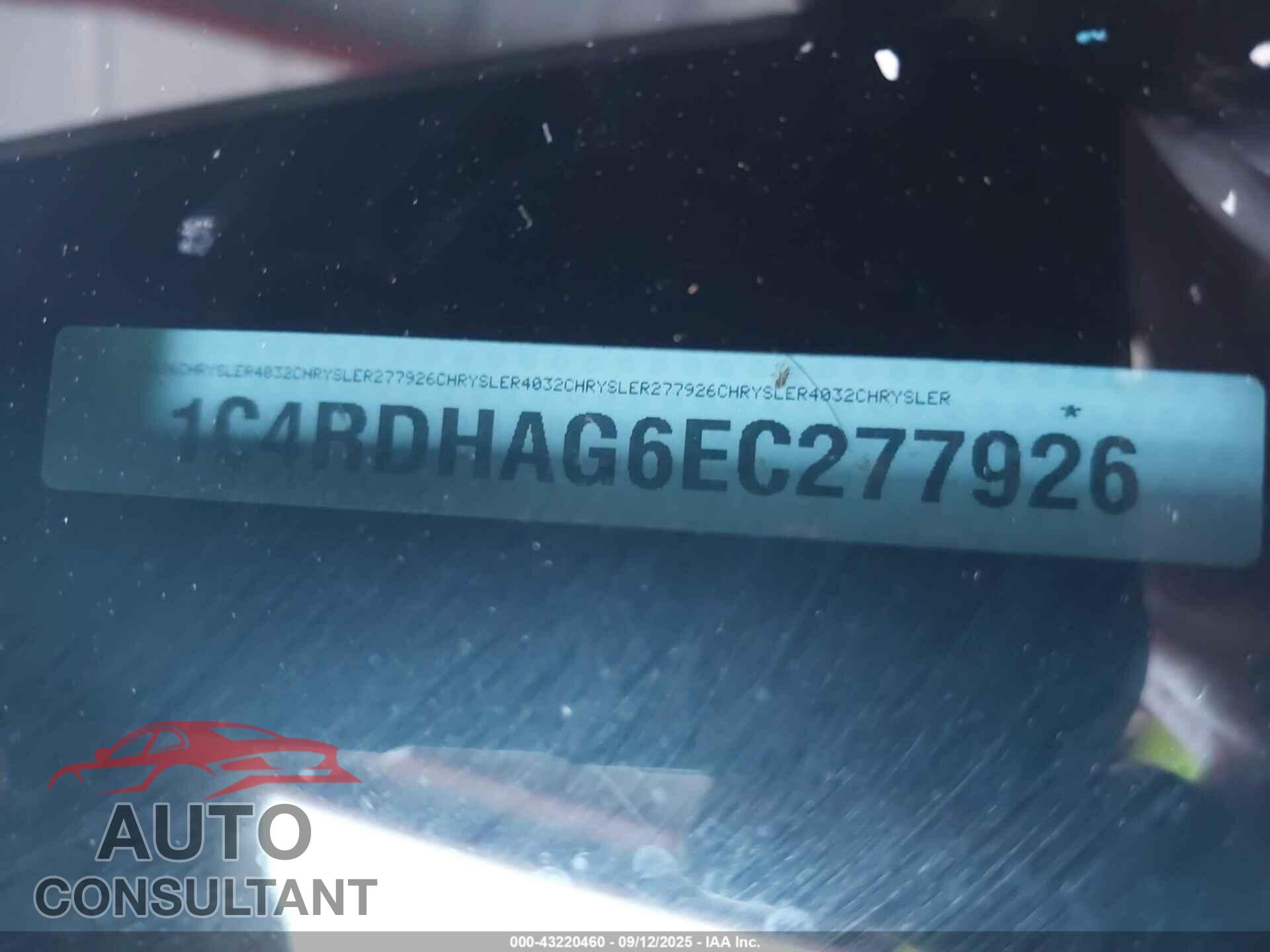 DODGE DURANGO 2014 - 1C4RDHAG6EC277926