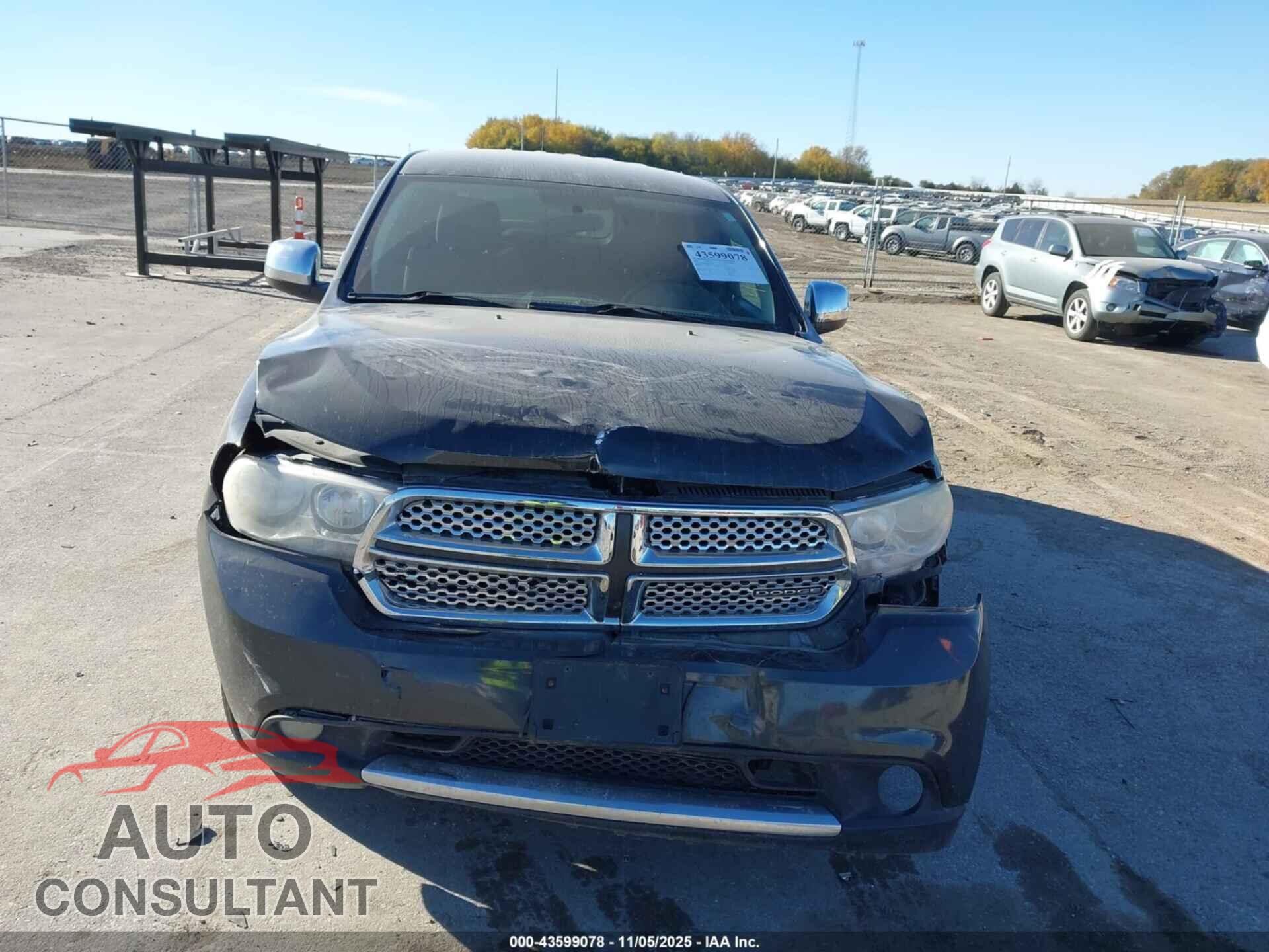 DODGE DURANGO 2011 - 1D4RE2GG6BC651886