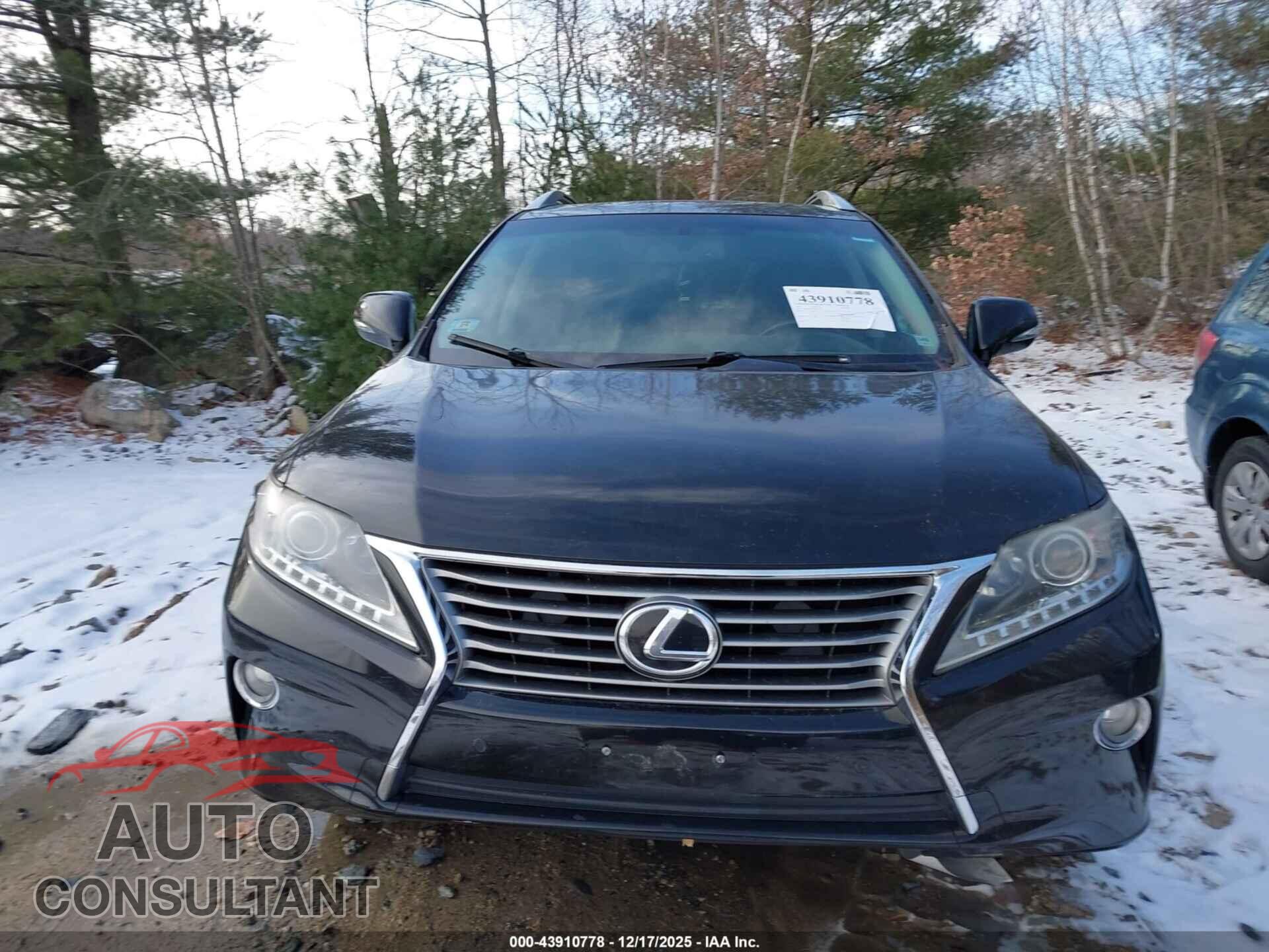 LEXUS RX 350 2013 - 2T2BK1BA2DC211237