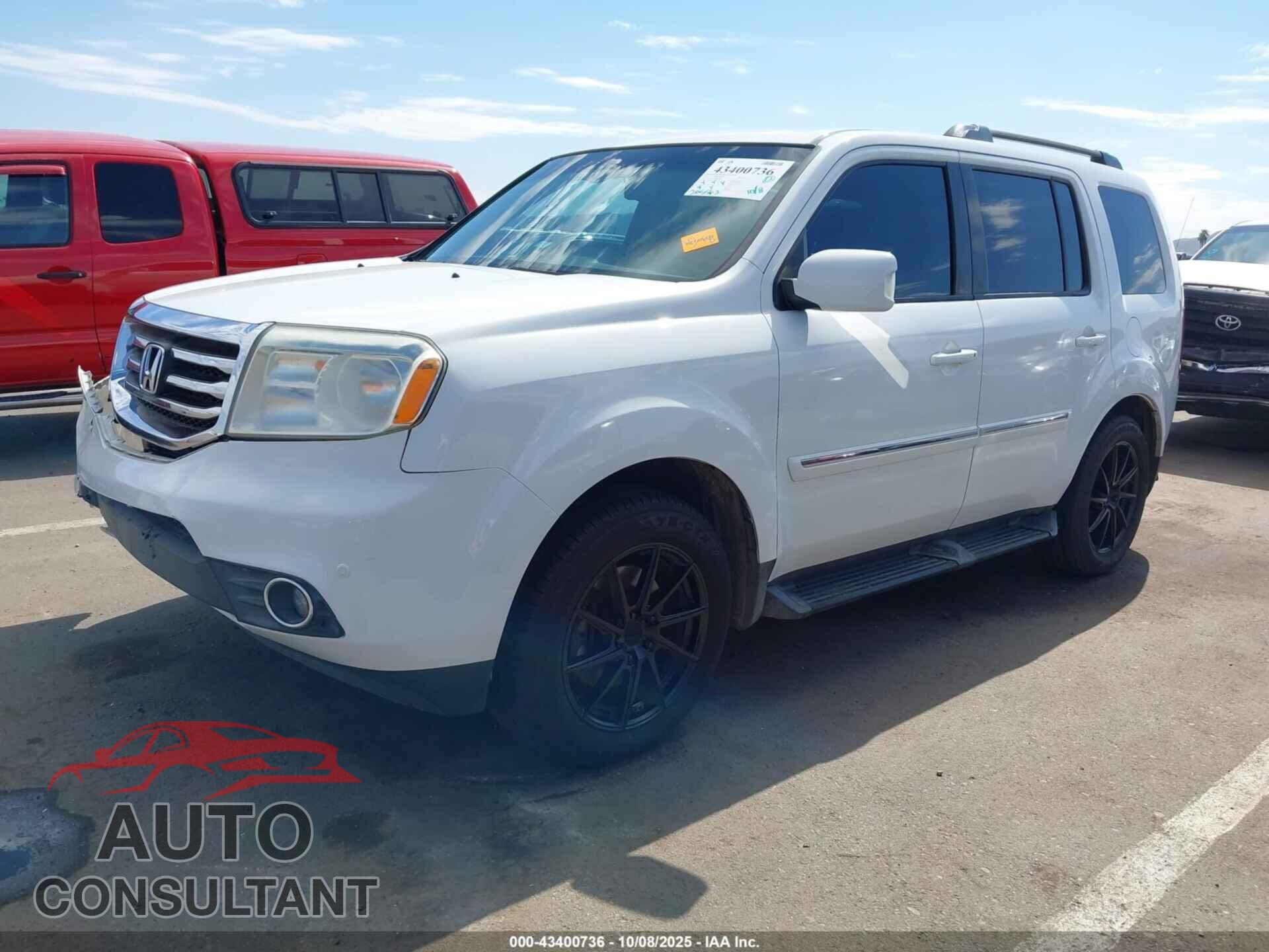HONDA PILOT 2012 - 5FNYF4H90CB044906