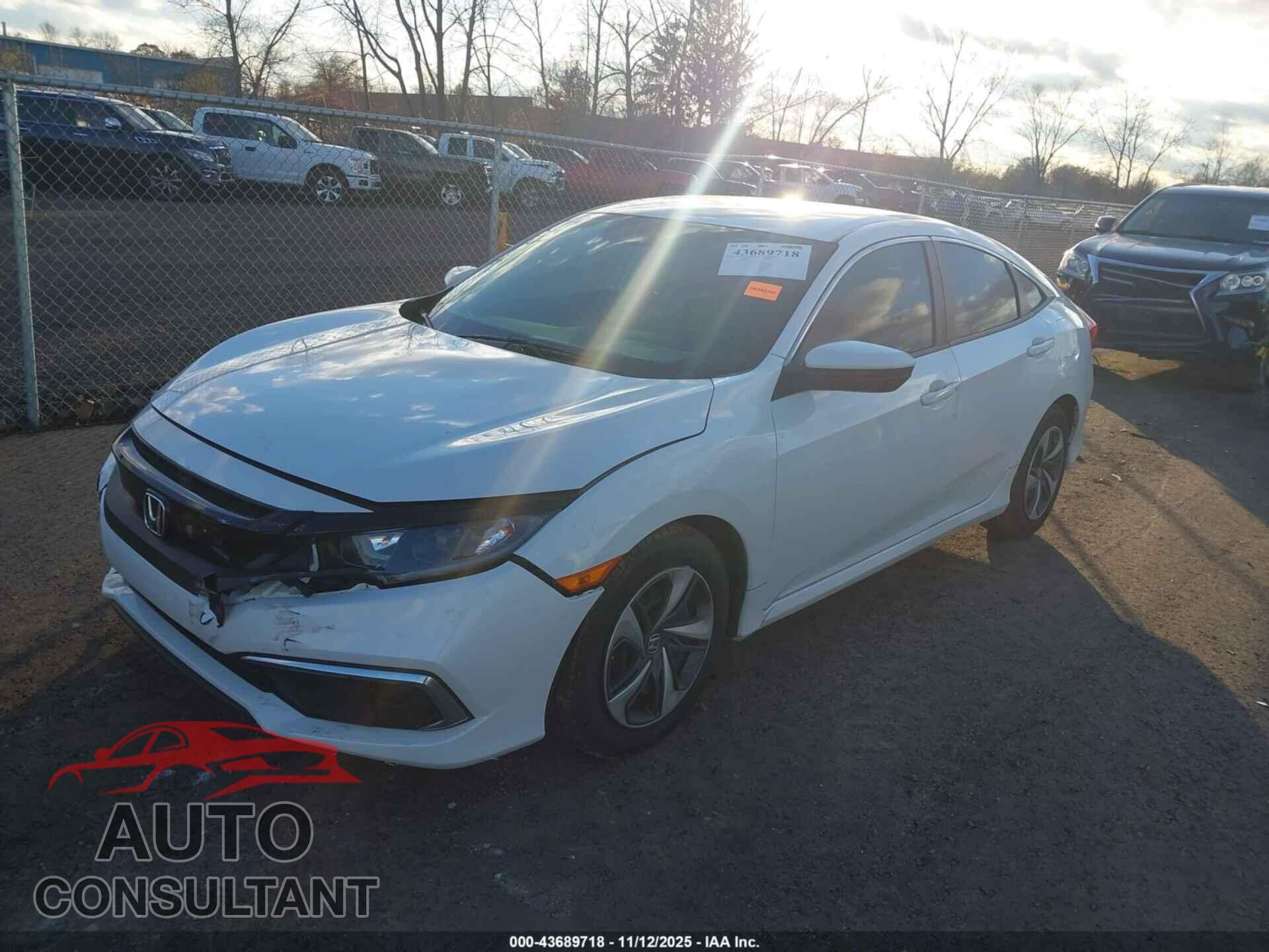 HONDA CIVIC 2020 - 19XFC2F67LE007760