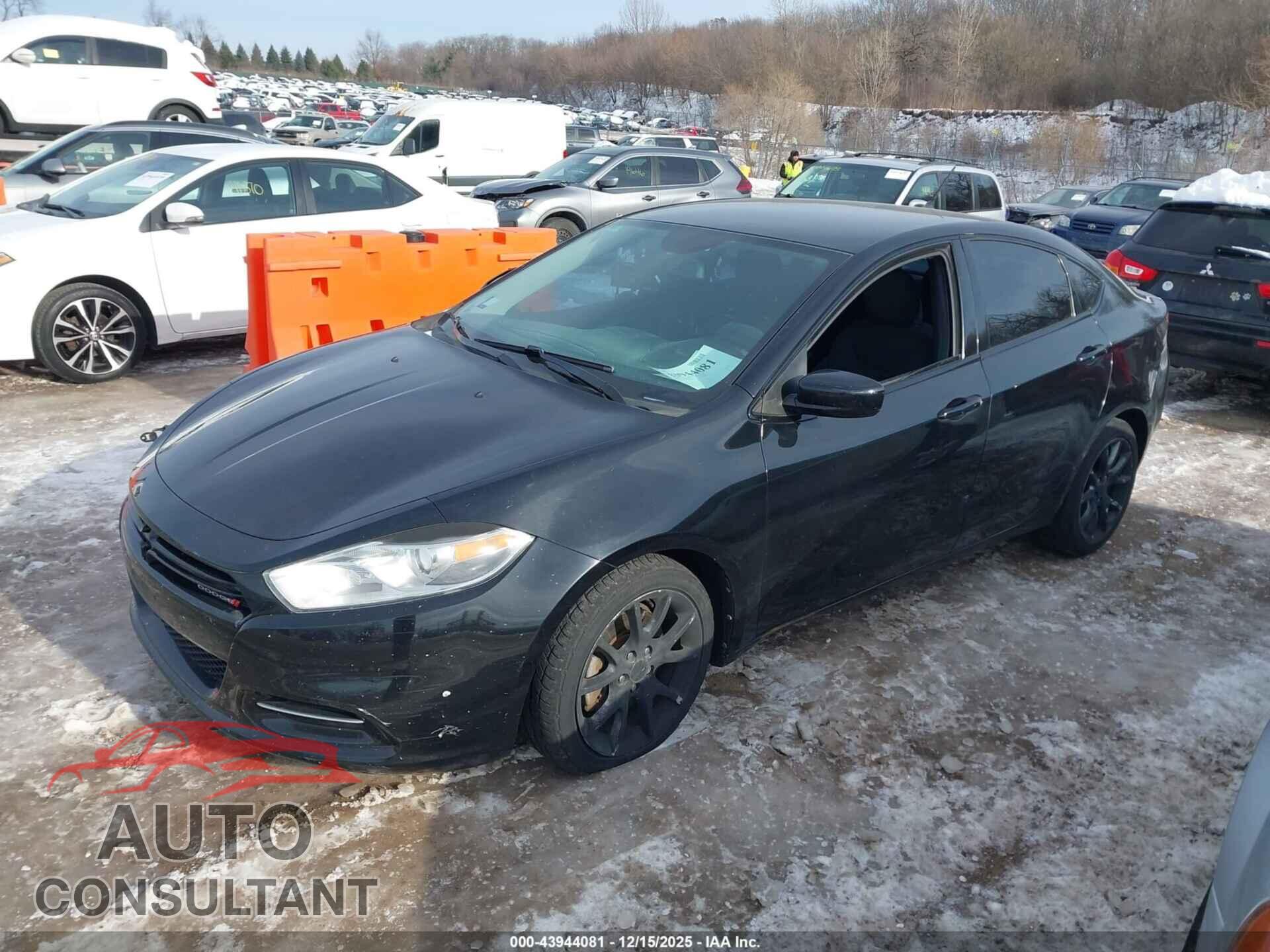 DODGE DART 2013 - 1C3CDFBA7DD155304