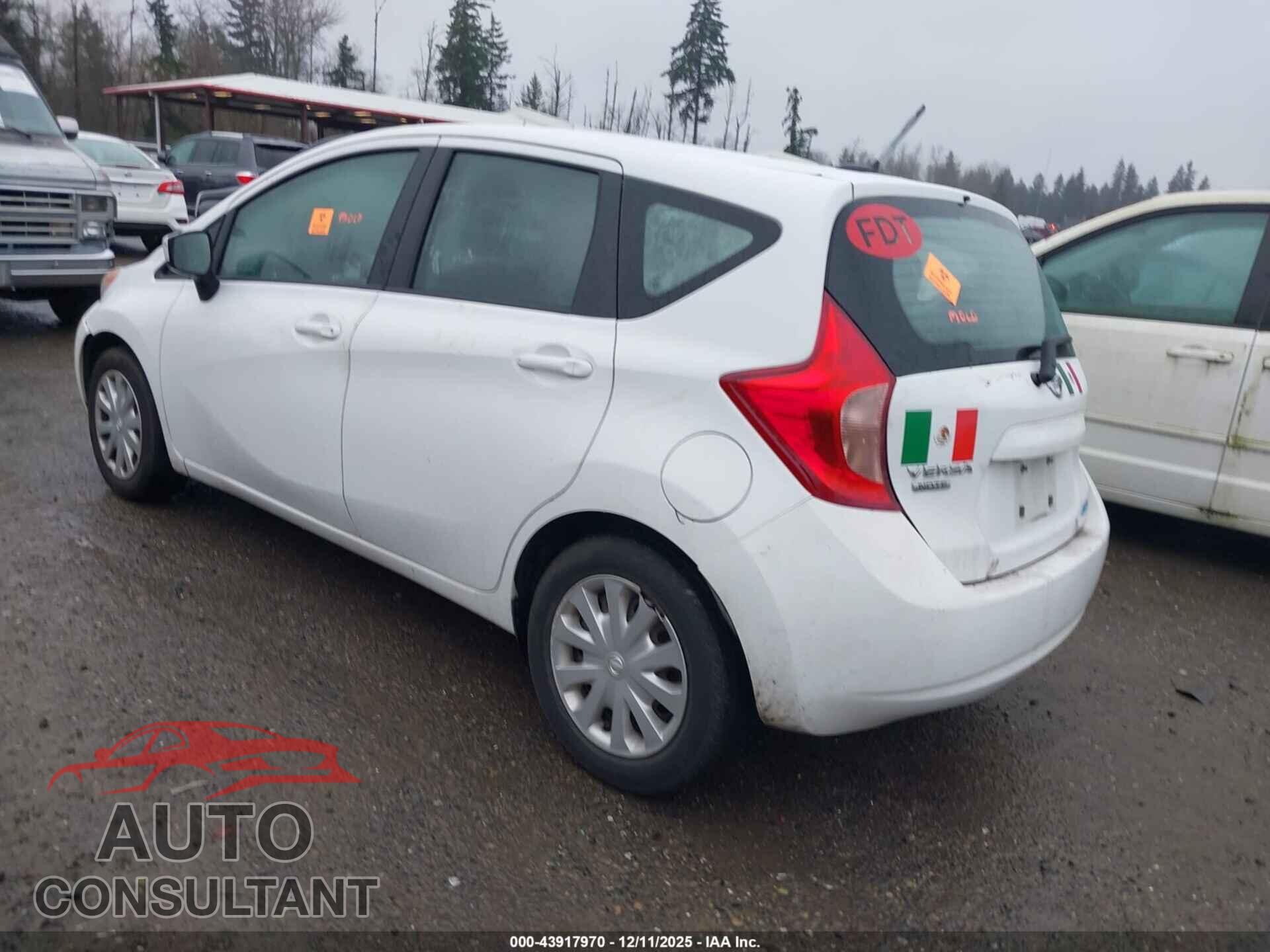 NISSAN VERSA NOTE 2016 - 3N1CE2CP8GL358529