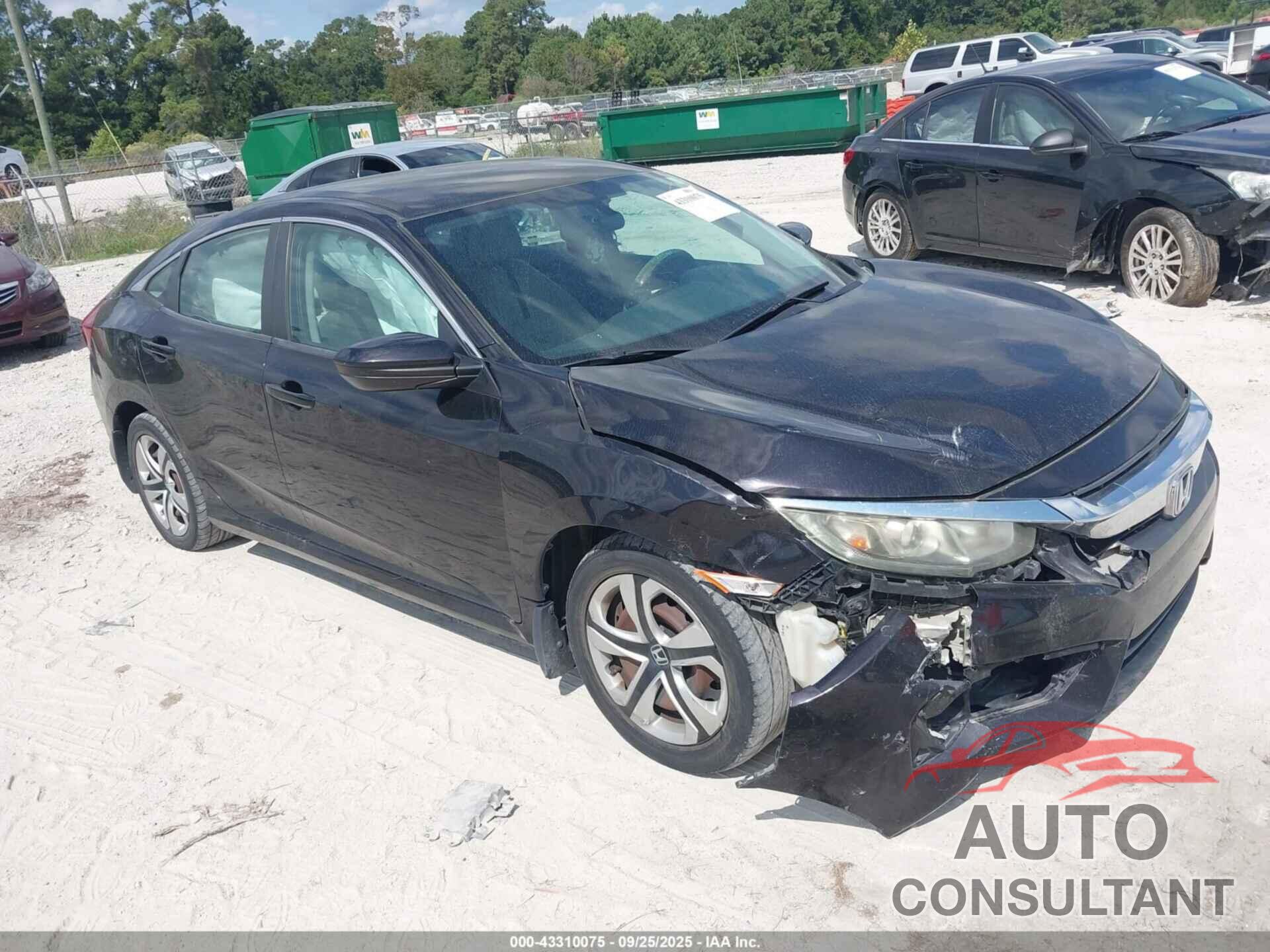 HONDA CIVIC 2016 - 19XFC2F57GE018299