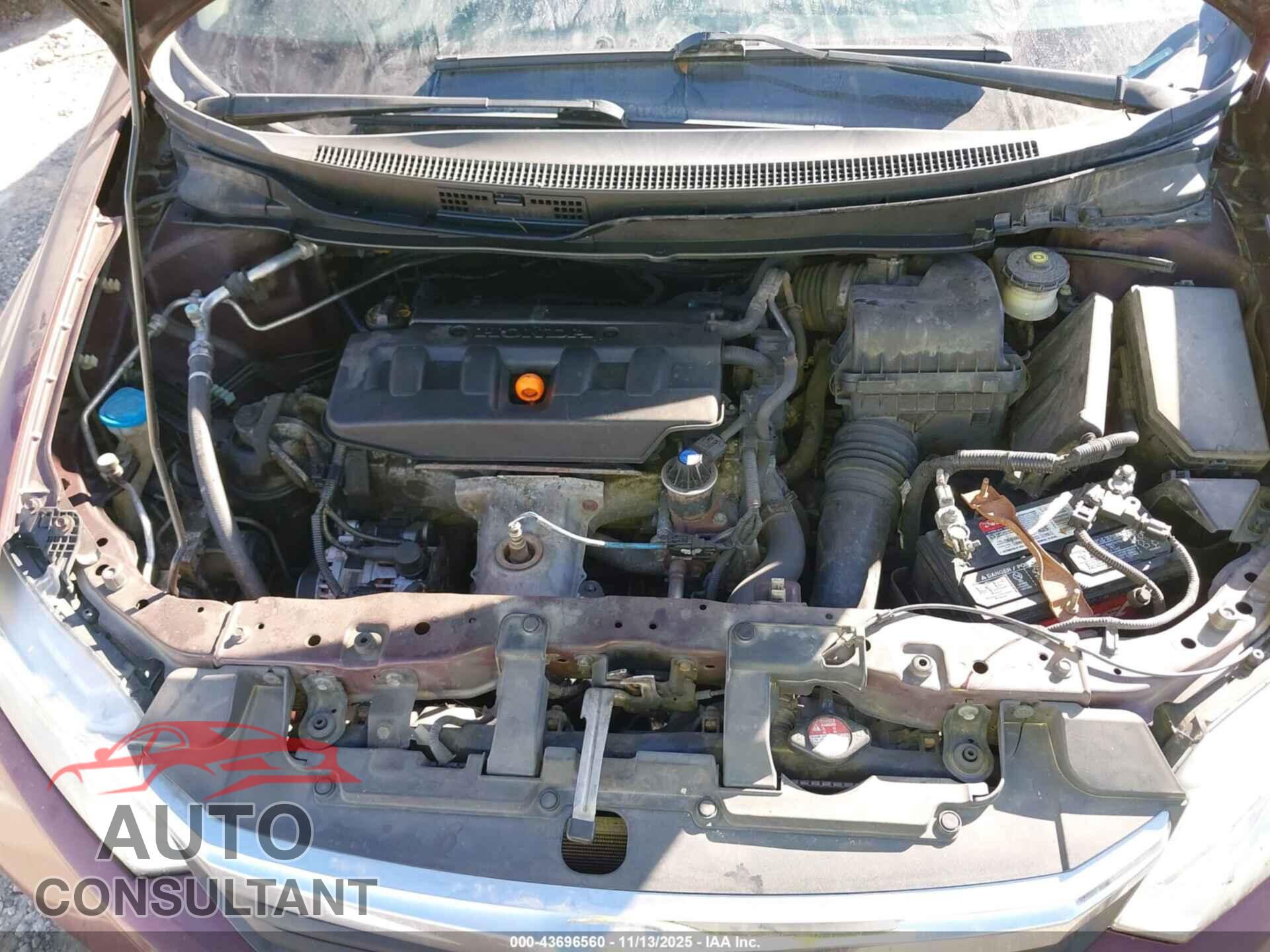 HONDA CIVIC 2012 - 2HGFB2F97CH509171