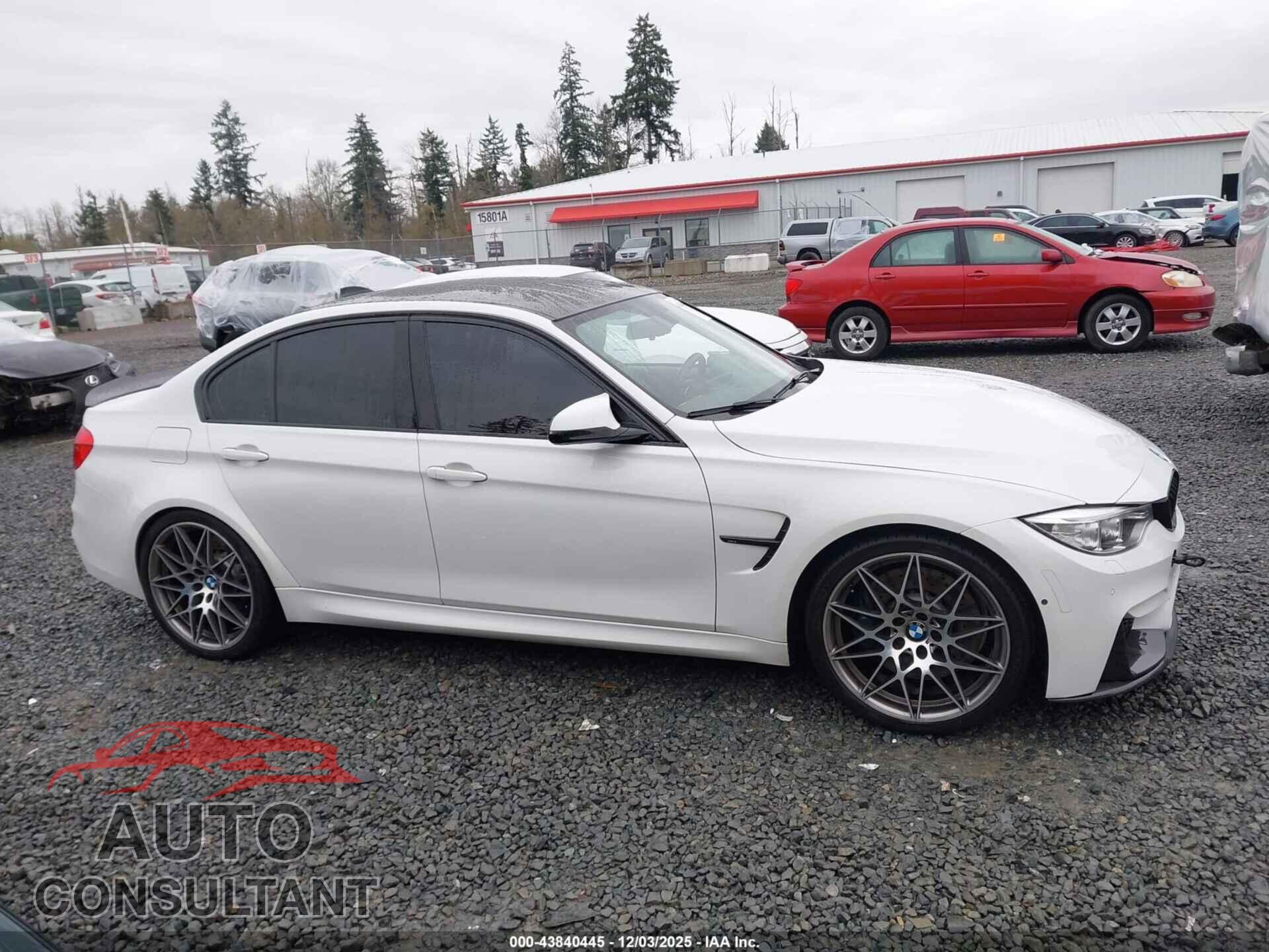 BMW M3 2017 - WBS8M9C54H5G84676