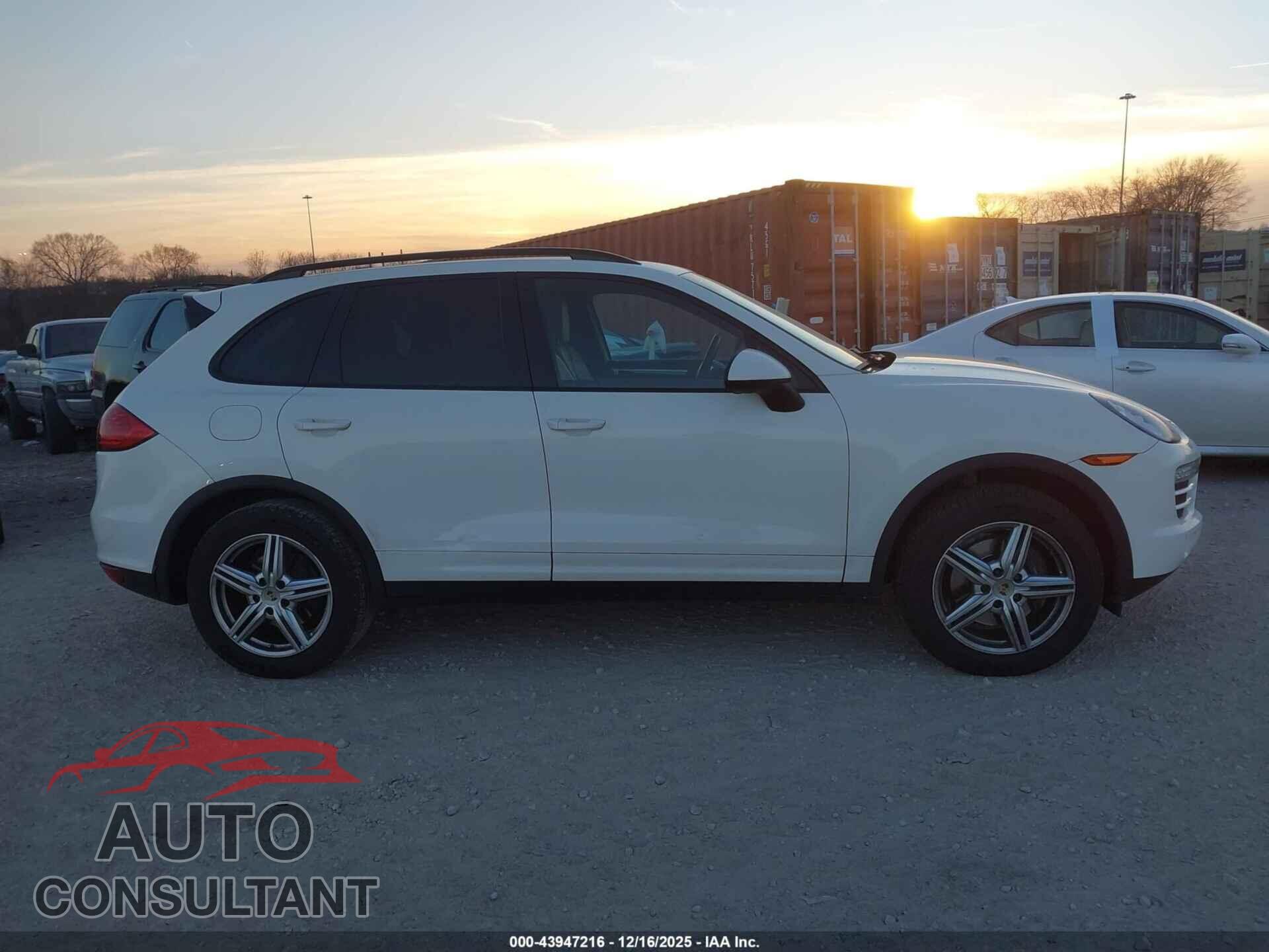 PORSCHE CAYENNE 2012 - WP1AA2A22CLA01150