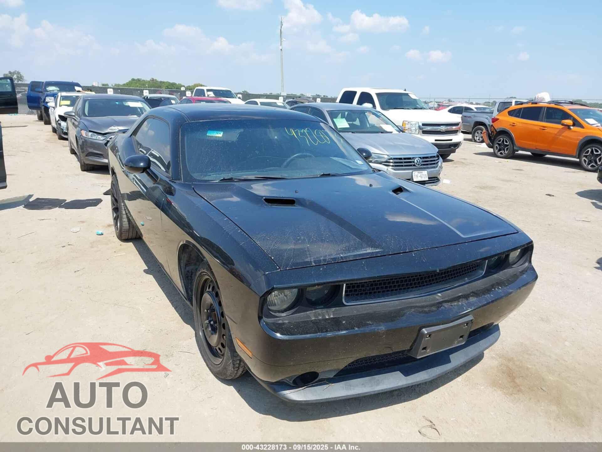 DODGE CHALLENGER 2014 - 2C3CDYAG7EH311203