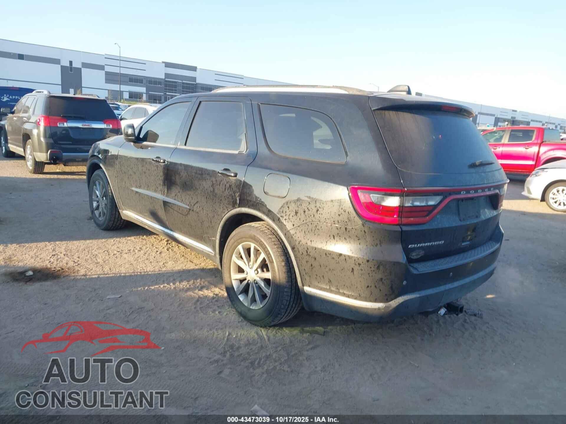 DODGE DURANGO 2017 - 1C4RDHAGXHC629135