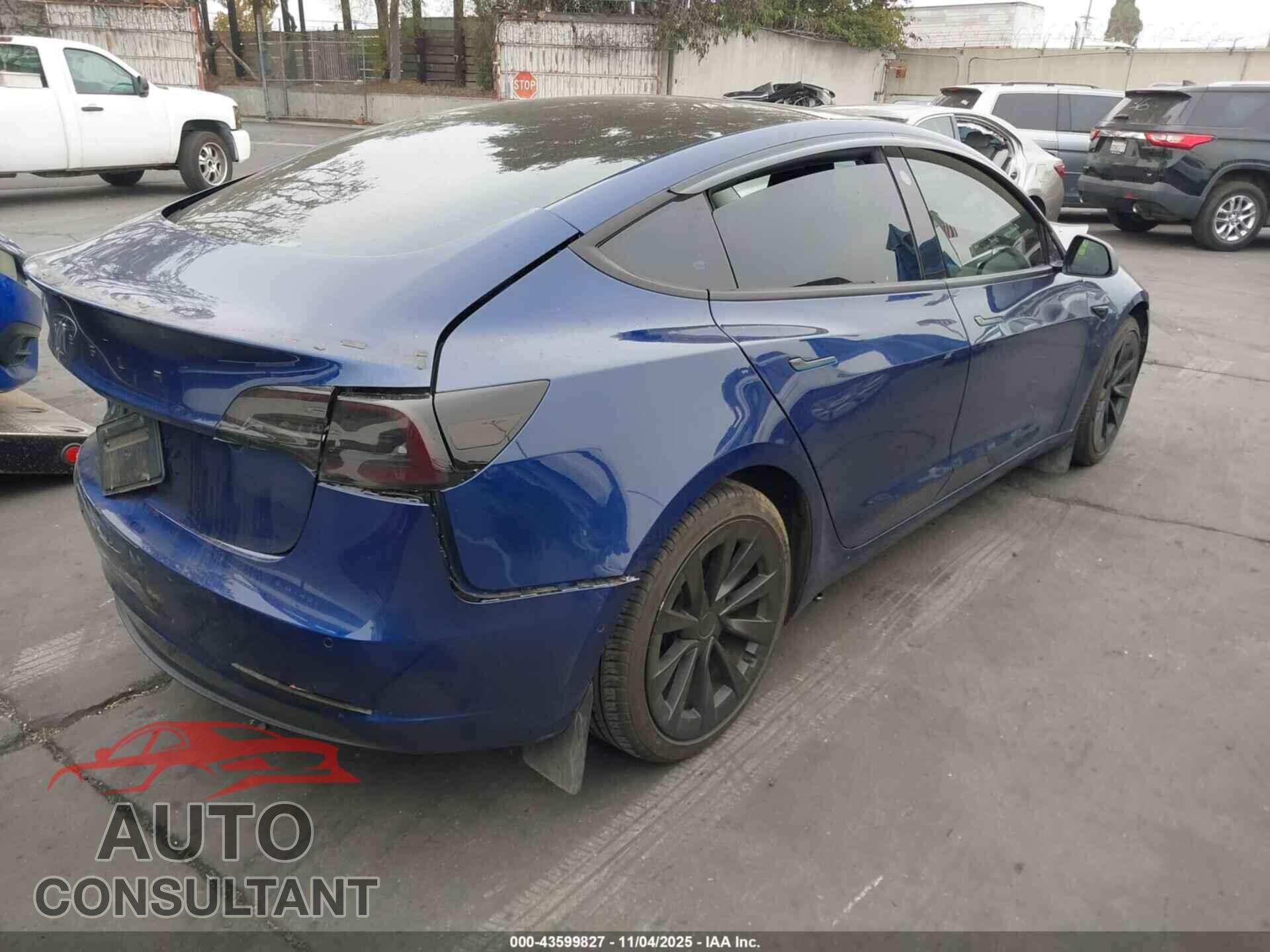 TESLA MODEL 3 2022 - 5YJ3E1EAXNF189612