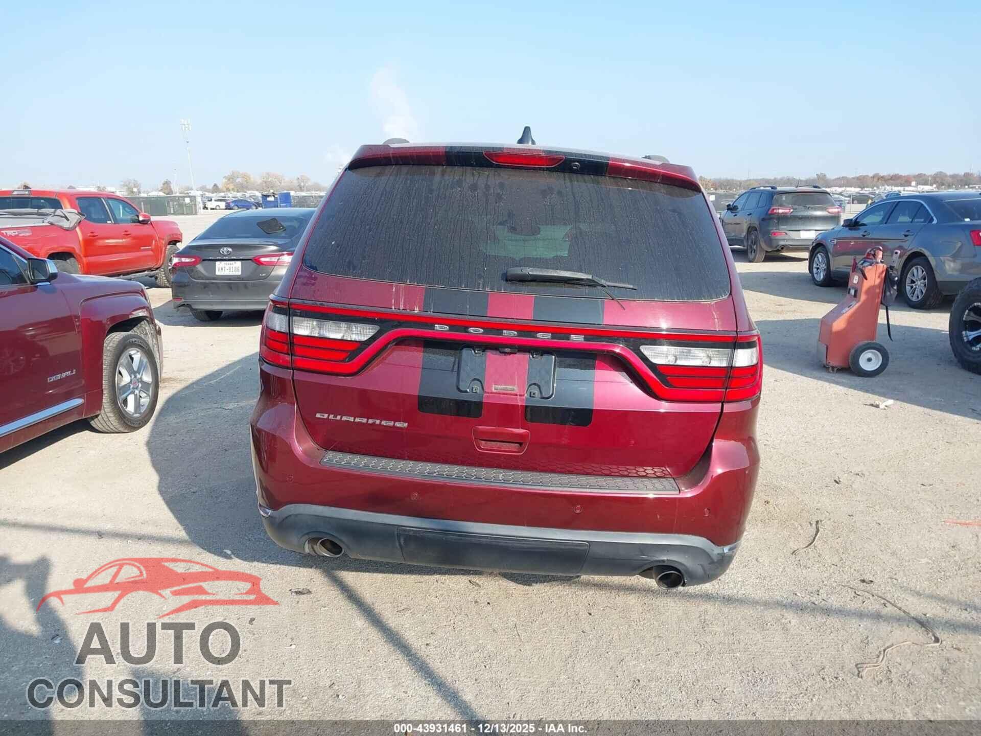 DODGE DURANGO 2017 - 1C4RDHAGXHC600458
