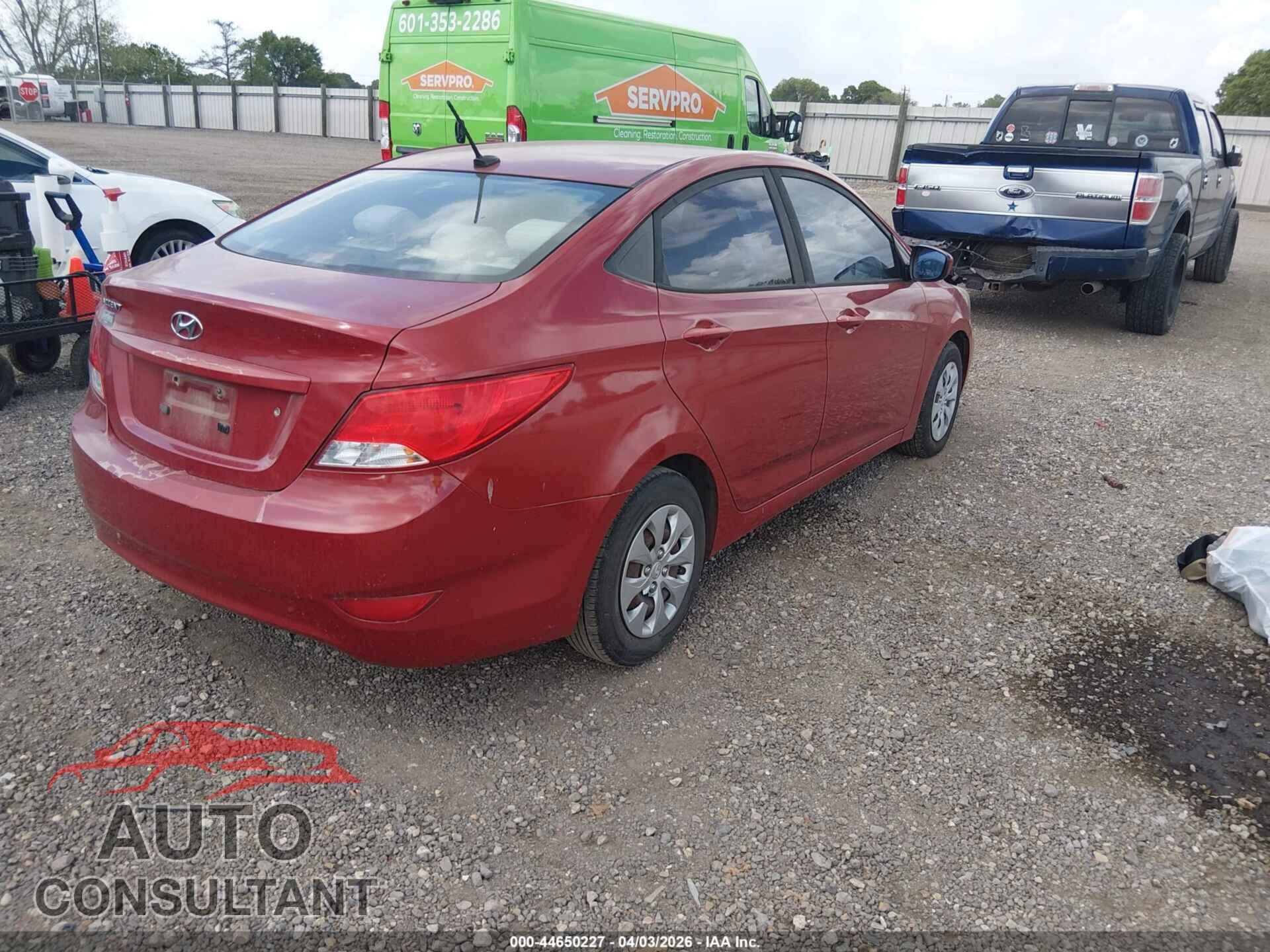 HYUNDAI ACCENT 2017 - KMHCT4AE6HU361710