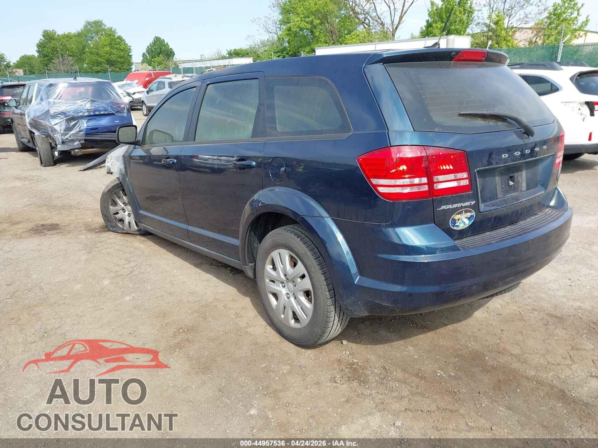 DODGE JOURNEY 2014 - 3C4PDCAB3ET102682