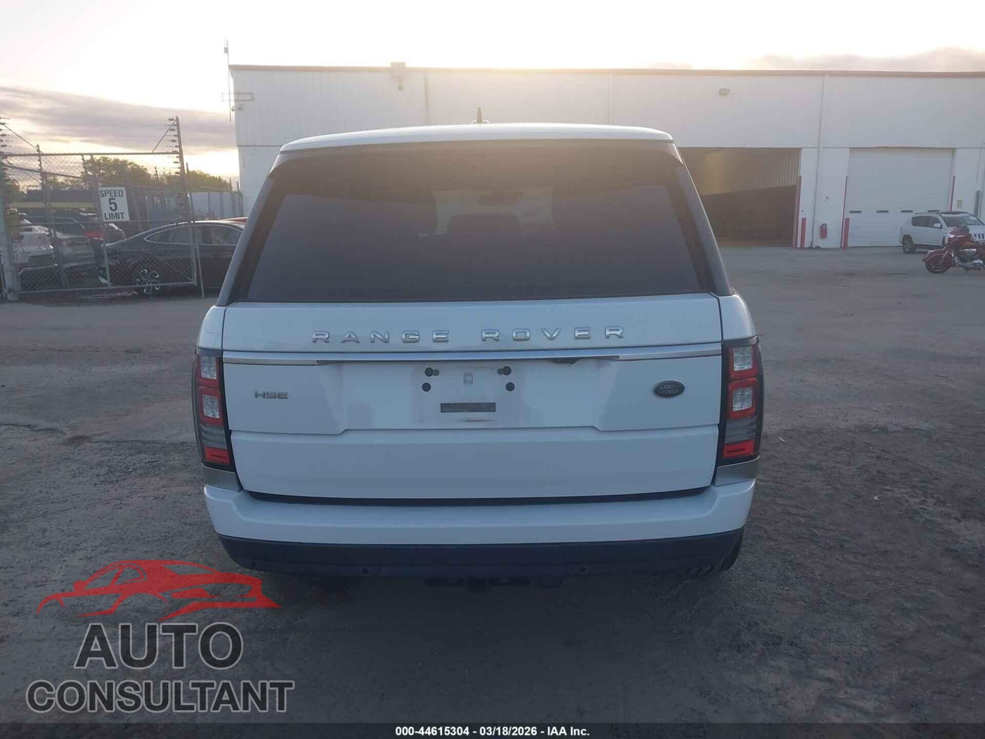 LAND ROVER RANGE ROVER 2016 - SALGS2PFXGA309048