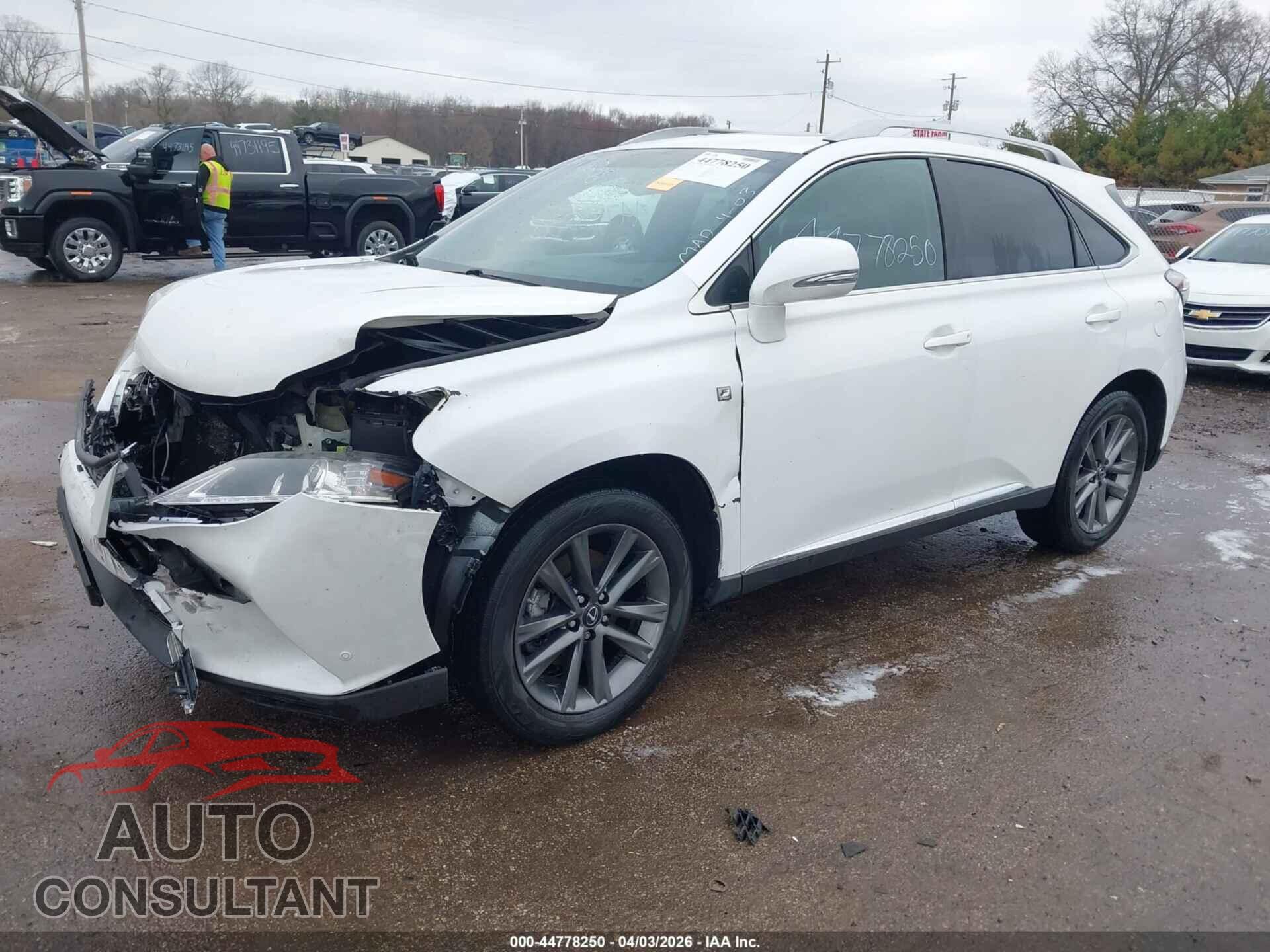 LEXUS RX 350 2013 - 2T2BK1BA2DC210332