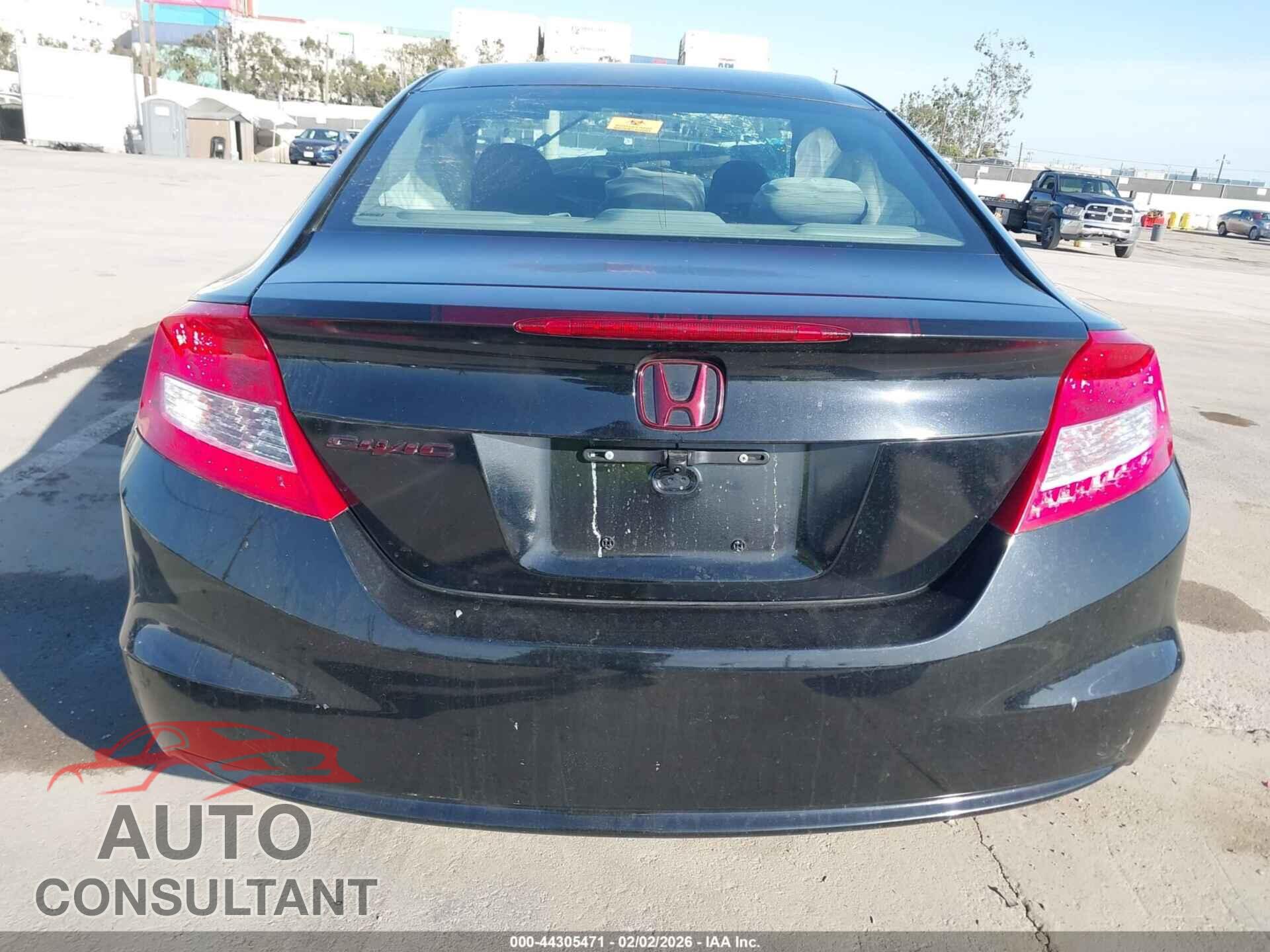 HONDA CIVIC 2012 - 2HGFG3B85CH505432