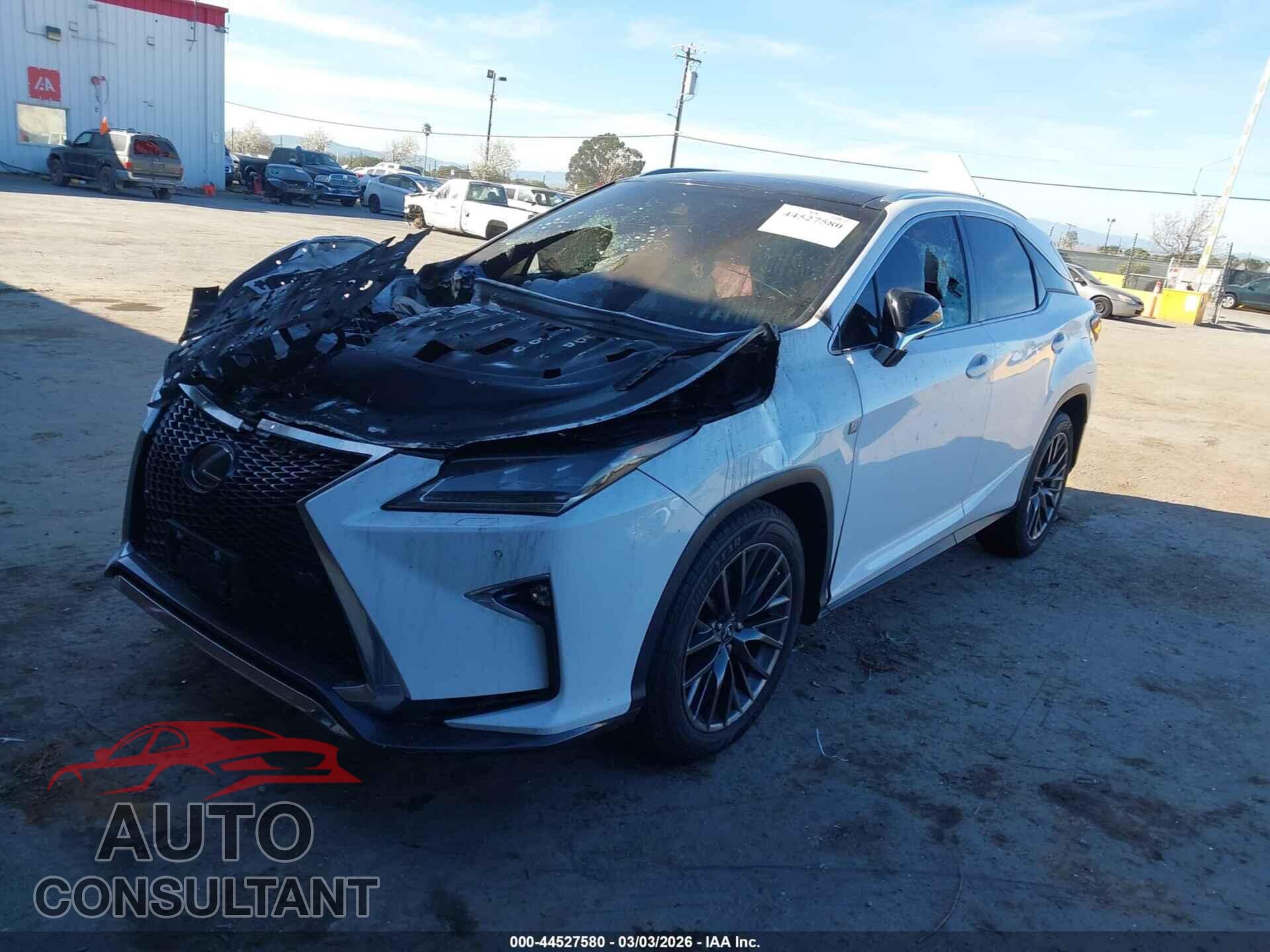 LEXUS RX 2017 - 2T2BZMCA2HC071725