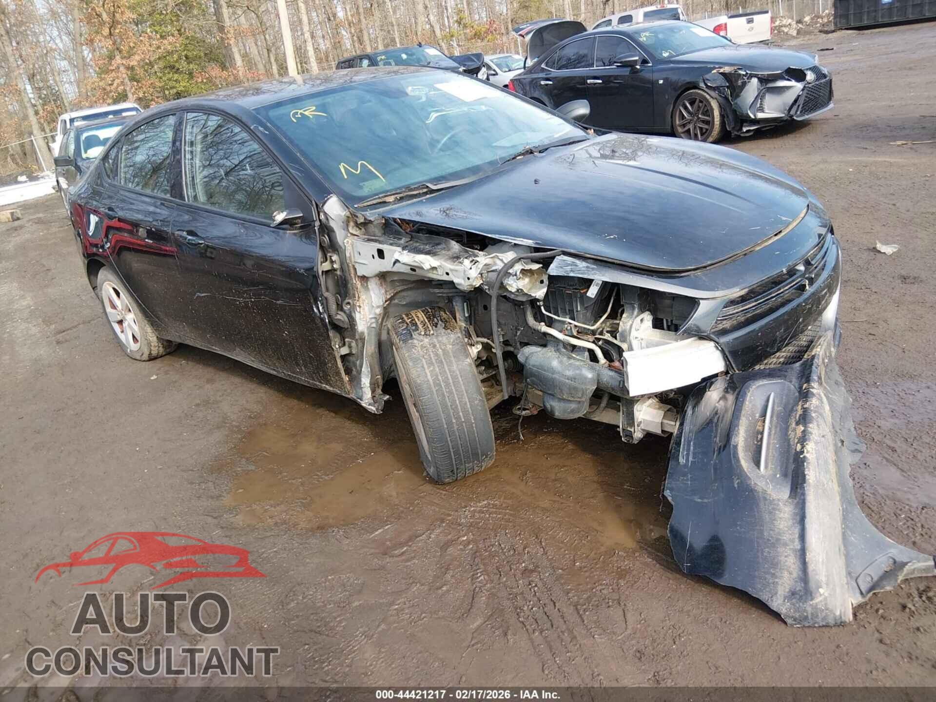 DODGE DART 2015 - 1C3CDFBB4FD221481