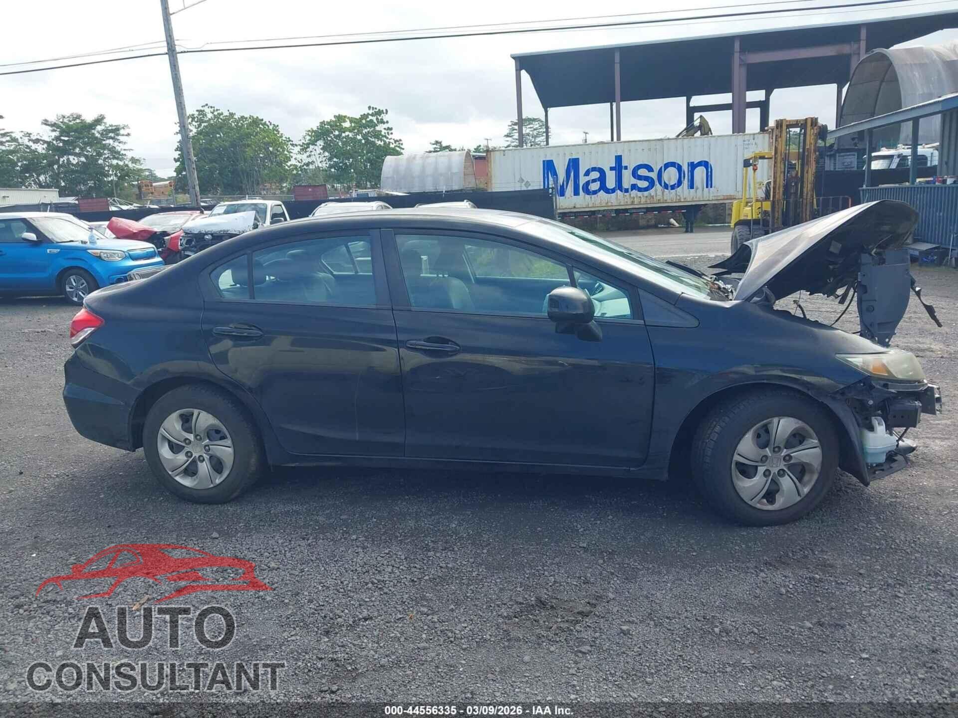 HONDA CIVIC 2013 - 19XFB2F5XDE092802