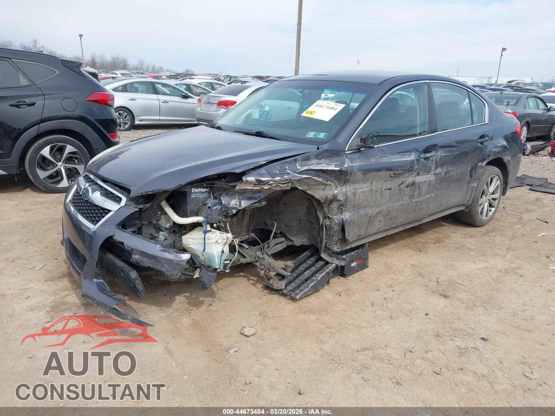 SUBARU LEGACY 2013 - 4S3BMBC68D3038864