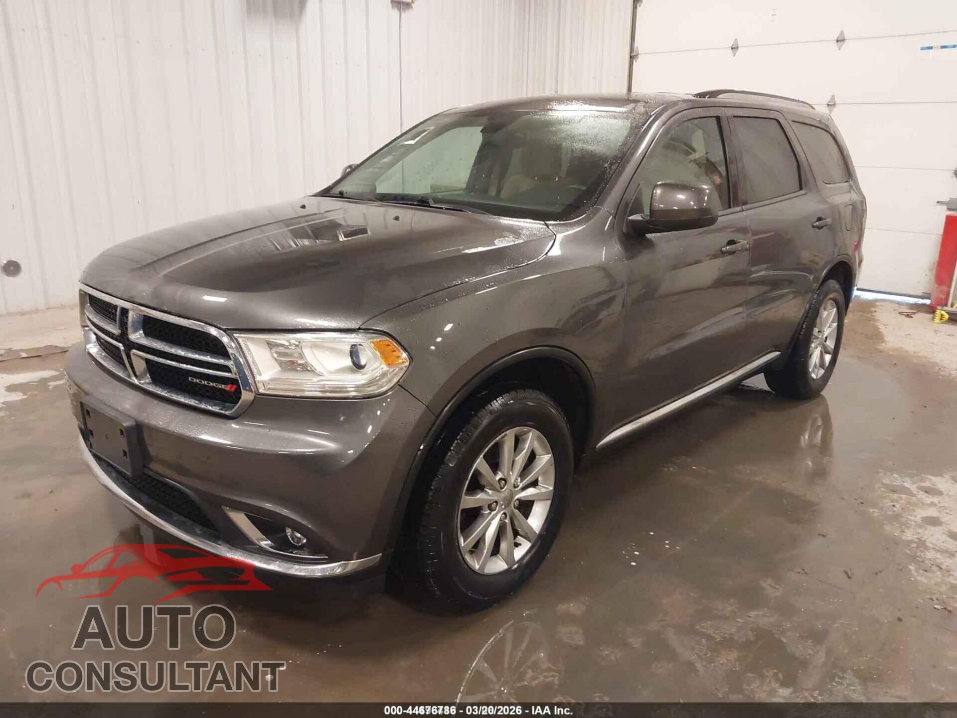 DODGE DURANGO 2017 - 1C4RDJAGXHC816950