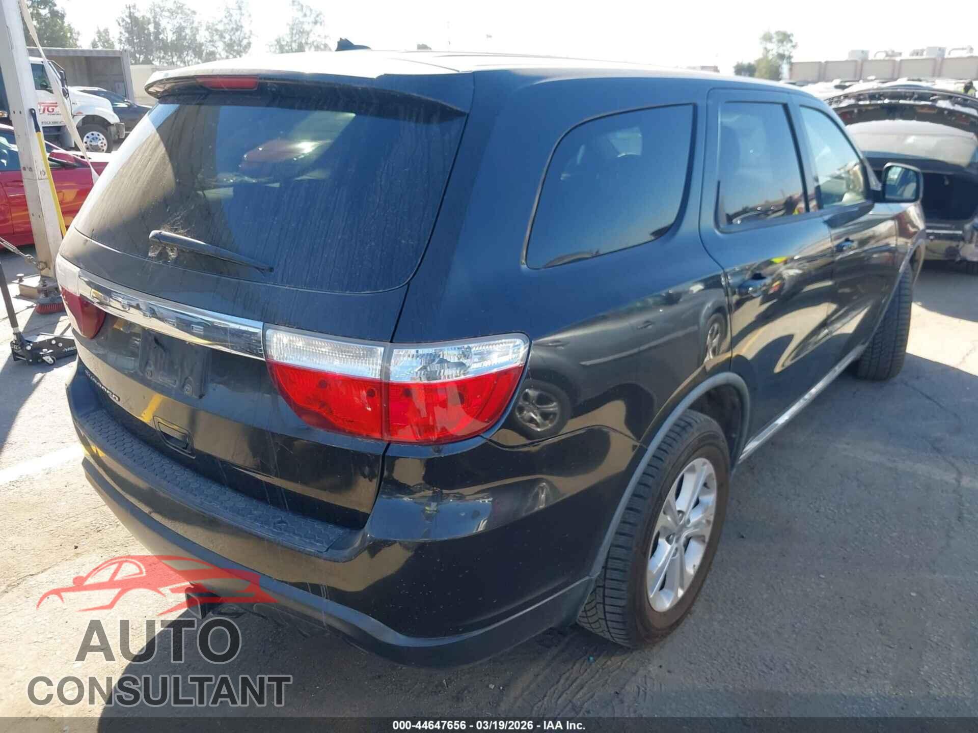 DODGE DURANGO 2012 - 1C4RDHAG2CC153570
