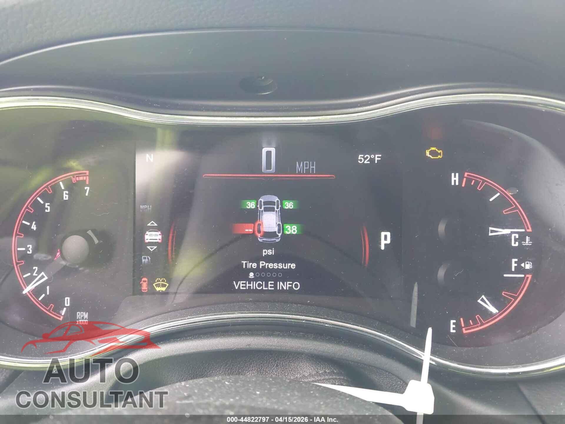 DODGE DURANGO 2014 - 1C4RDJAG6EC970955
