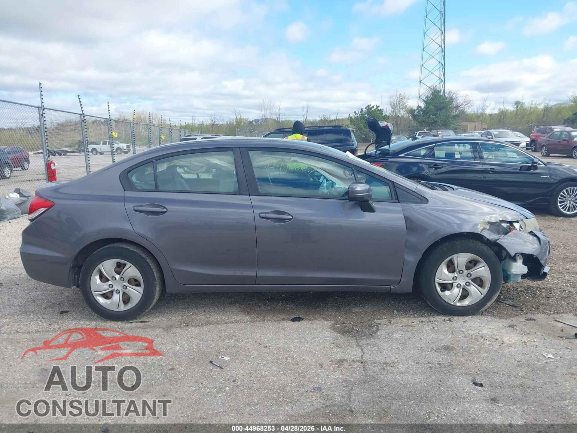 HONDA CIVIC 2015 - 19XFB2F50FE049265