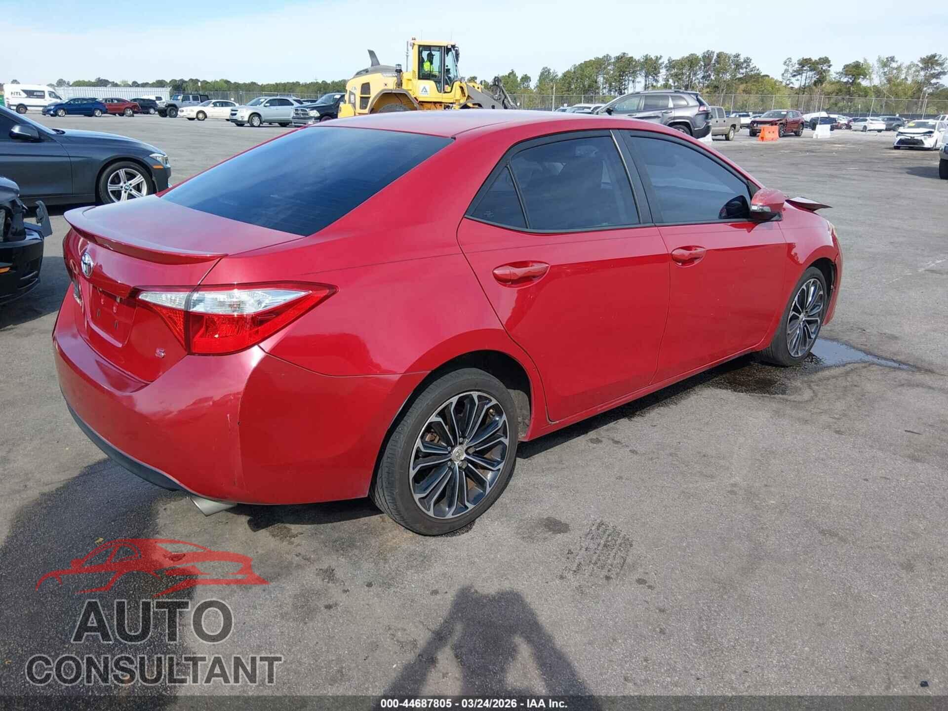 TOYOTA COROLLA 2014 - 2T1BURHEXEC008959