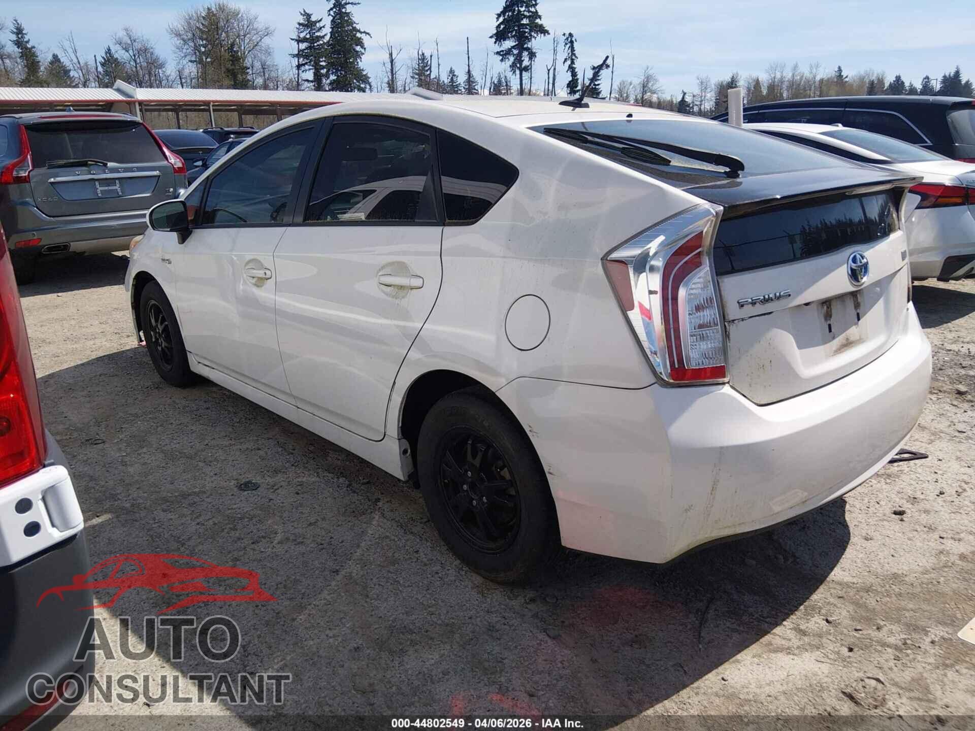 TOYOTA PRIUS 2014 - JTDKN3DU4E1761818