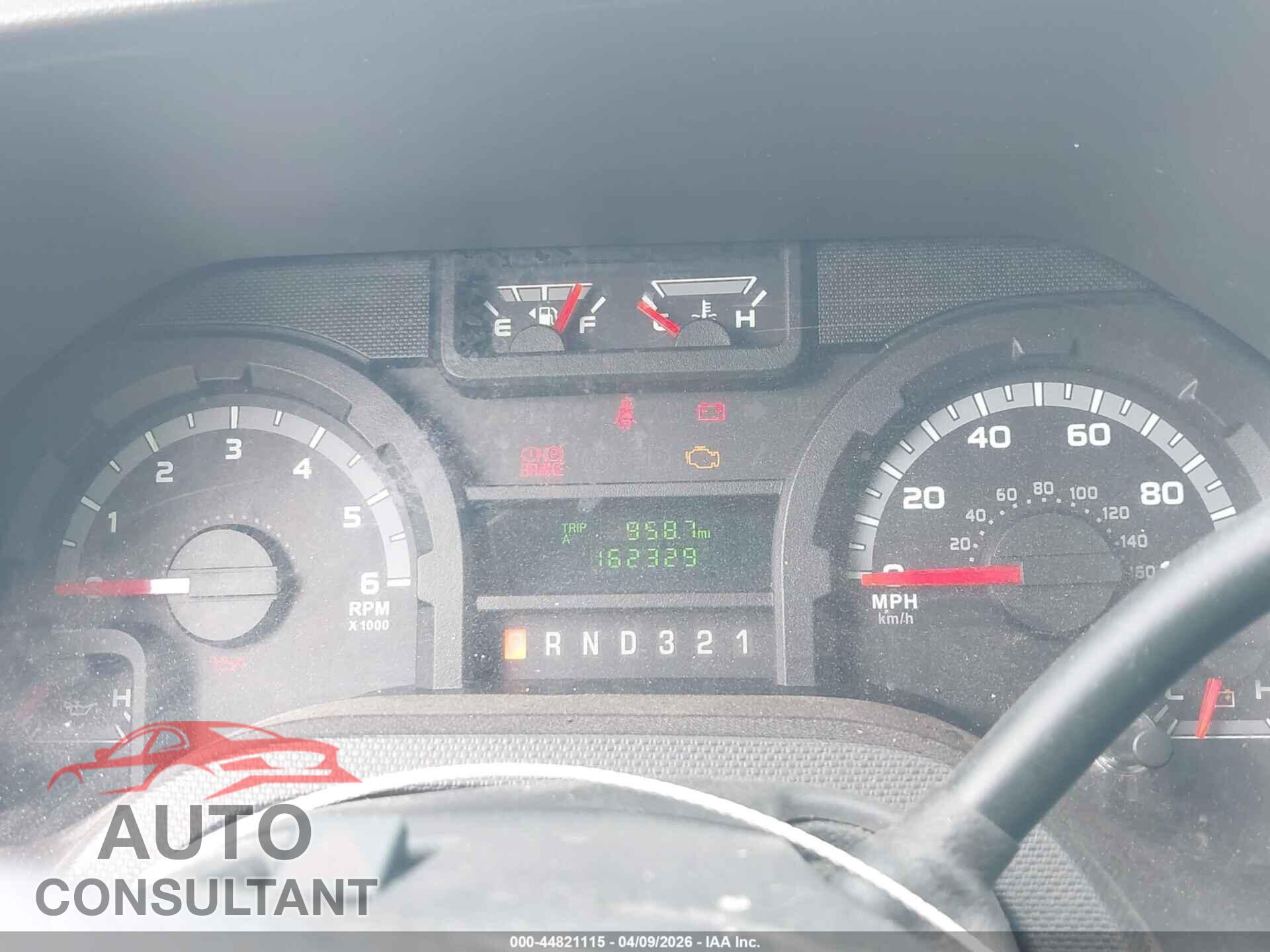 FORD E-450 CUTAWAY 2012 - 1FDXE4FL8CDB31470