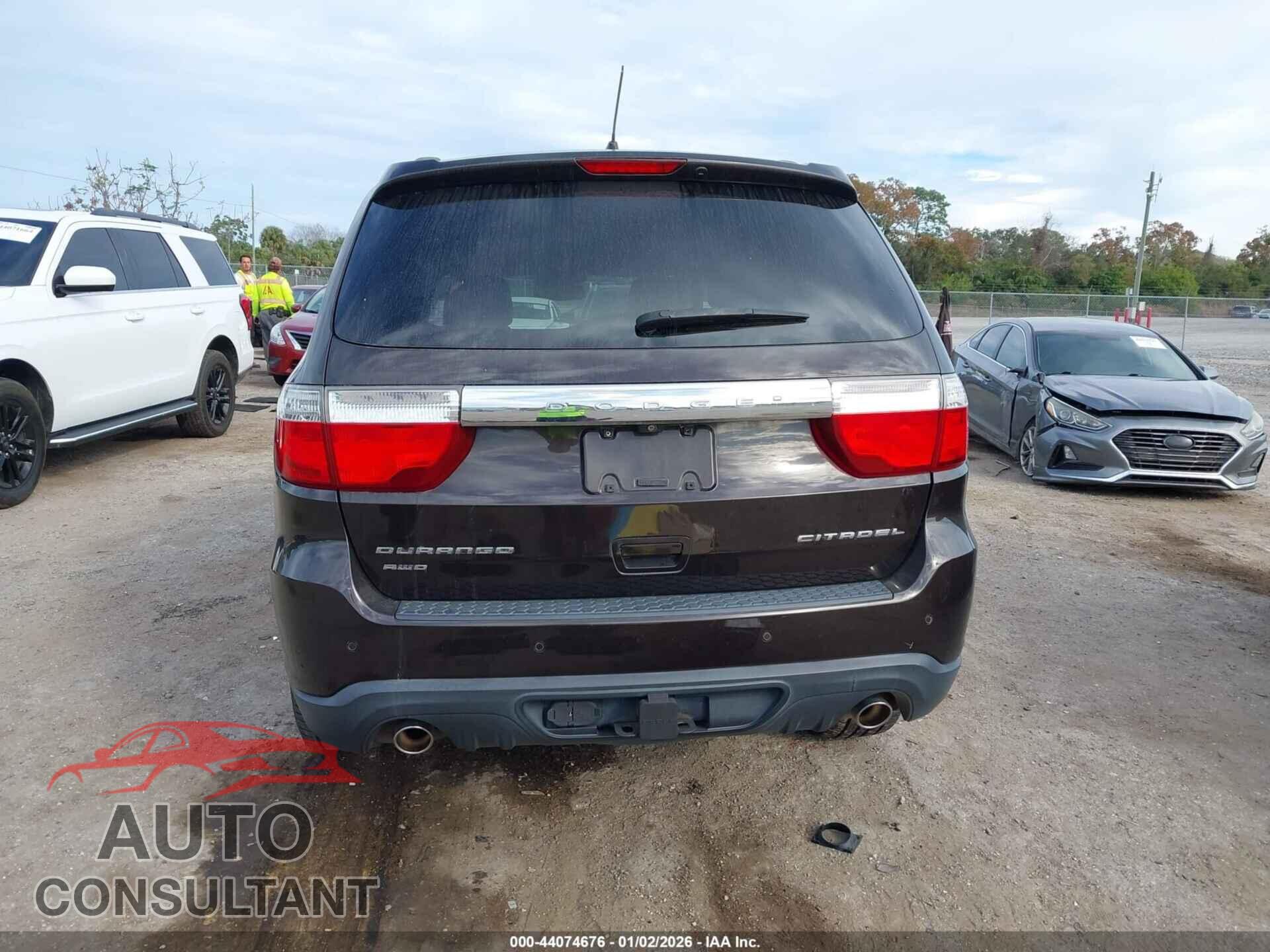 DODGE DURANGO 2012 - 1C4SDJET5CC308838