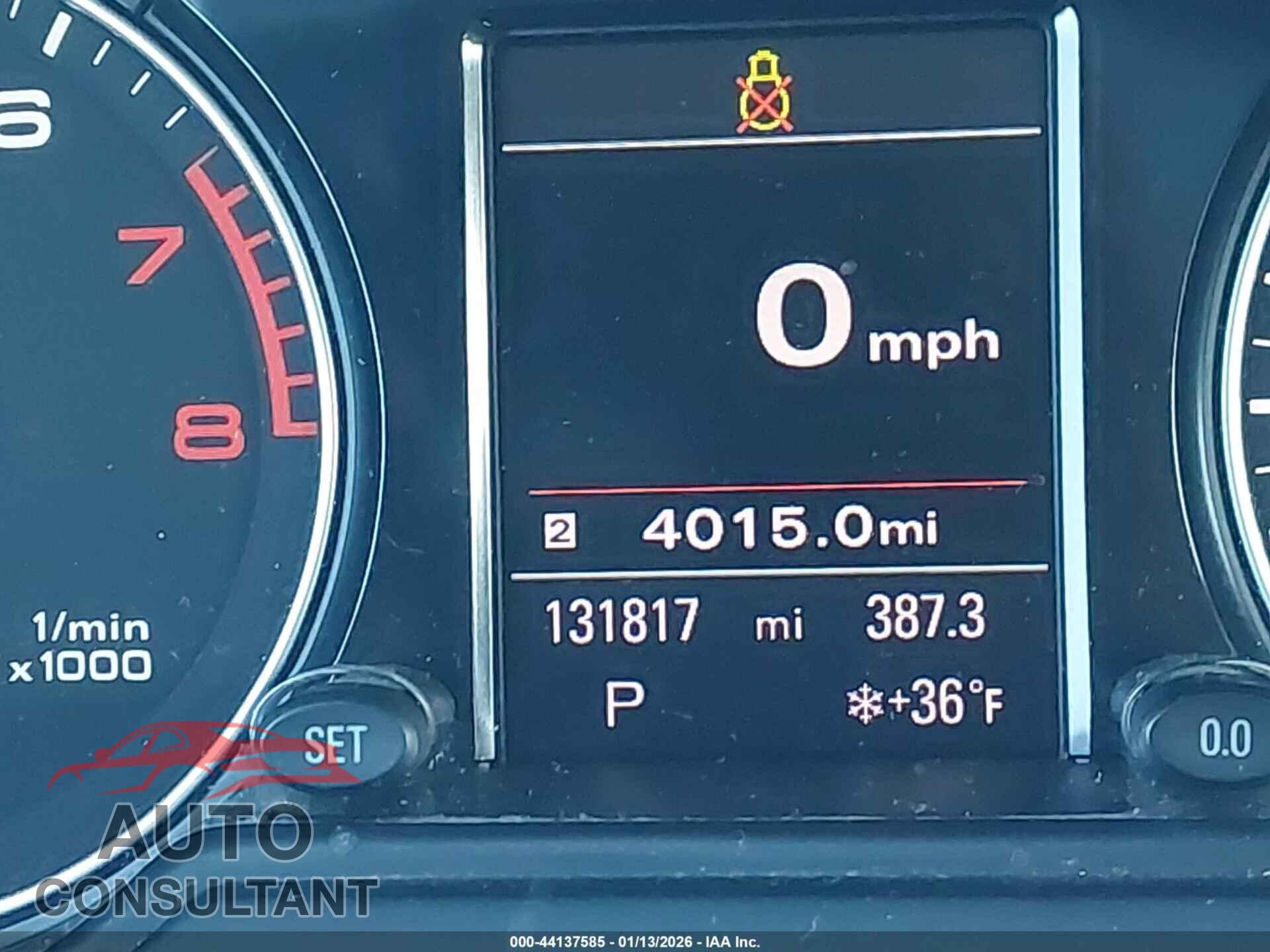 AUDI Q5 2012 - WA1DKAFP4CA056831